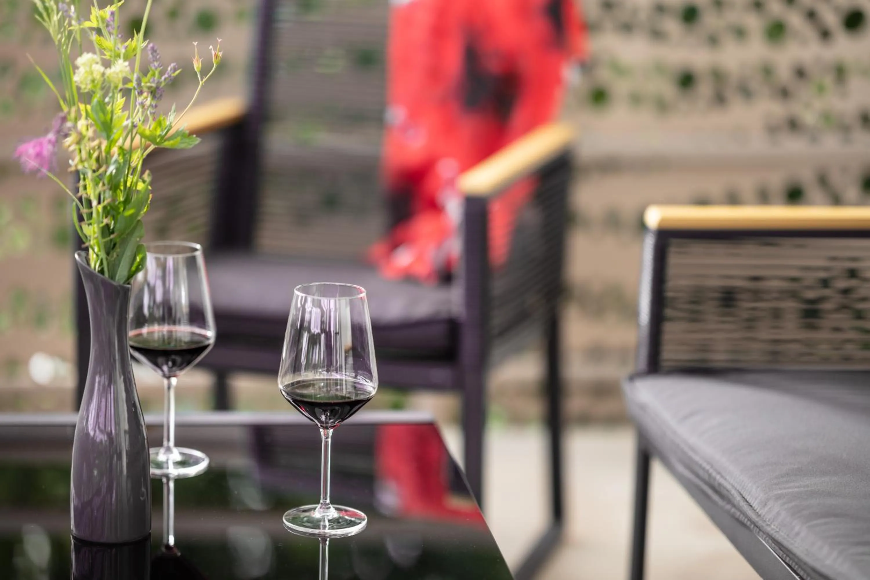 Balcony/Terrace in Pannonia Appartements 2