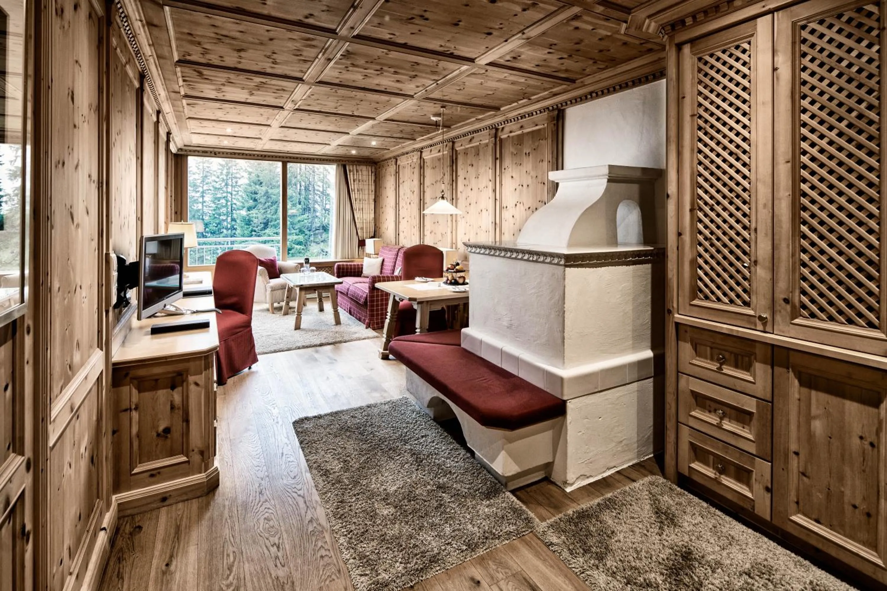 Living room in Burg Vital Resort