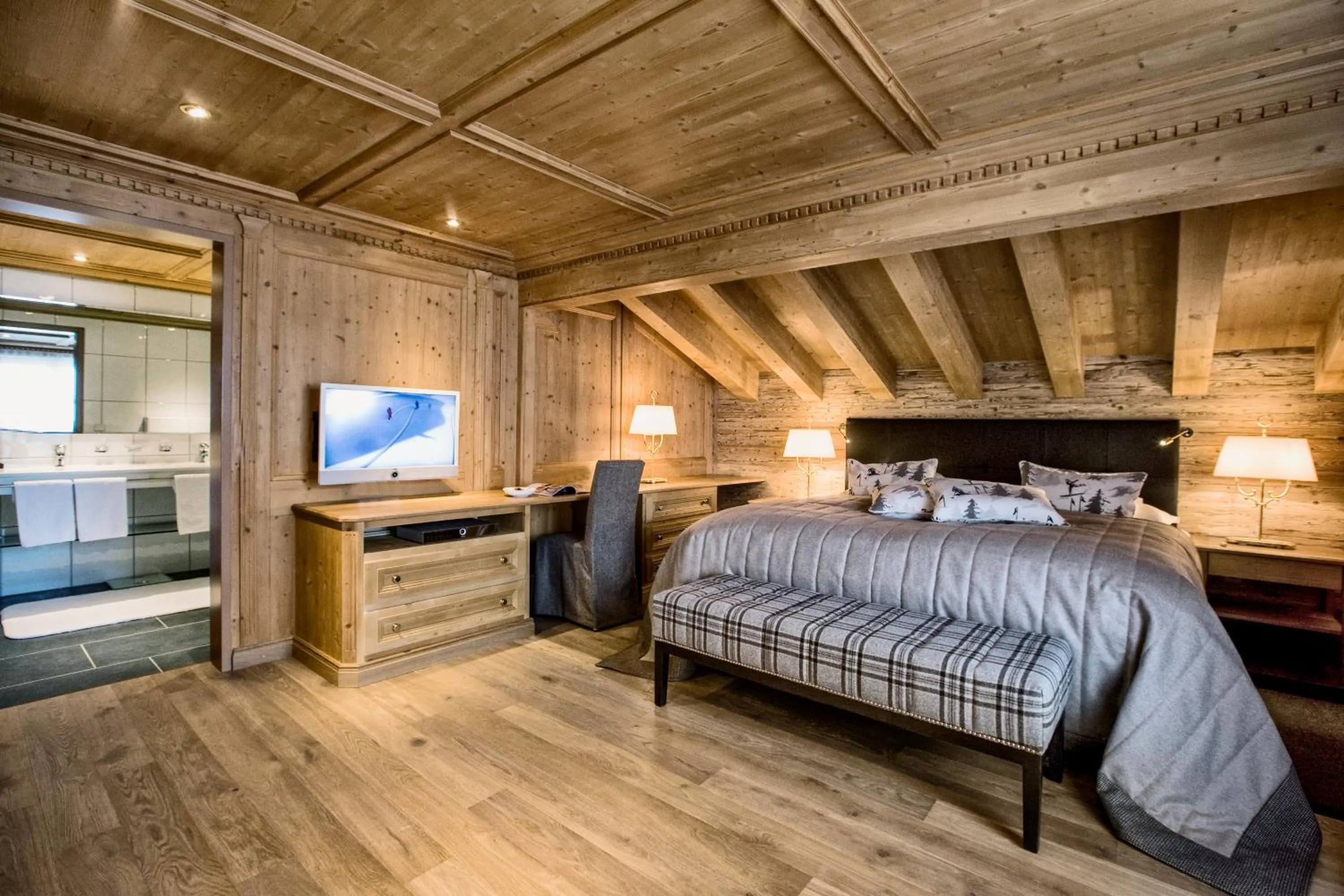 Bedroom, Bed in Burg Vital Resort