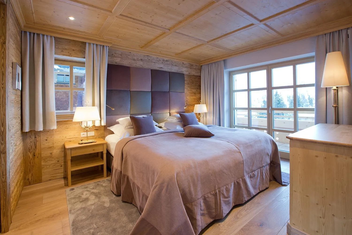 Bed in Burg Vital Resort