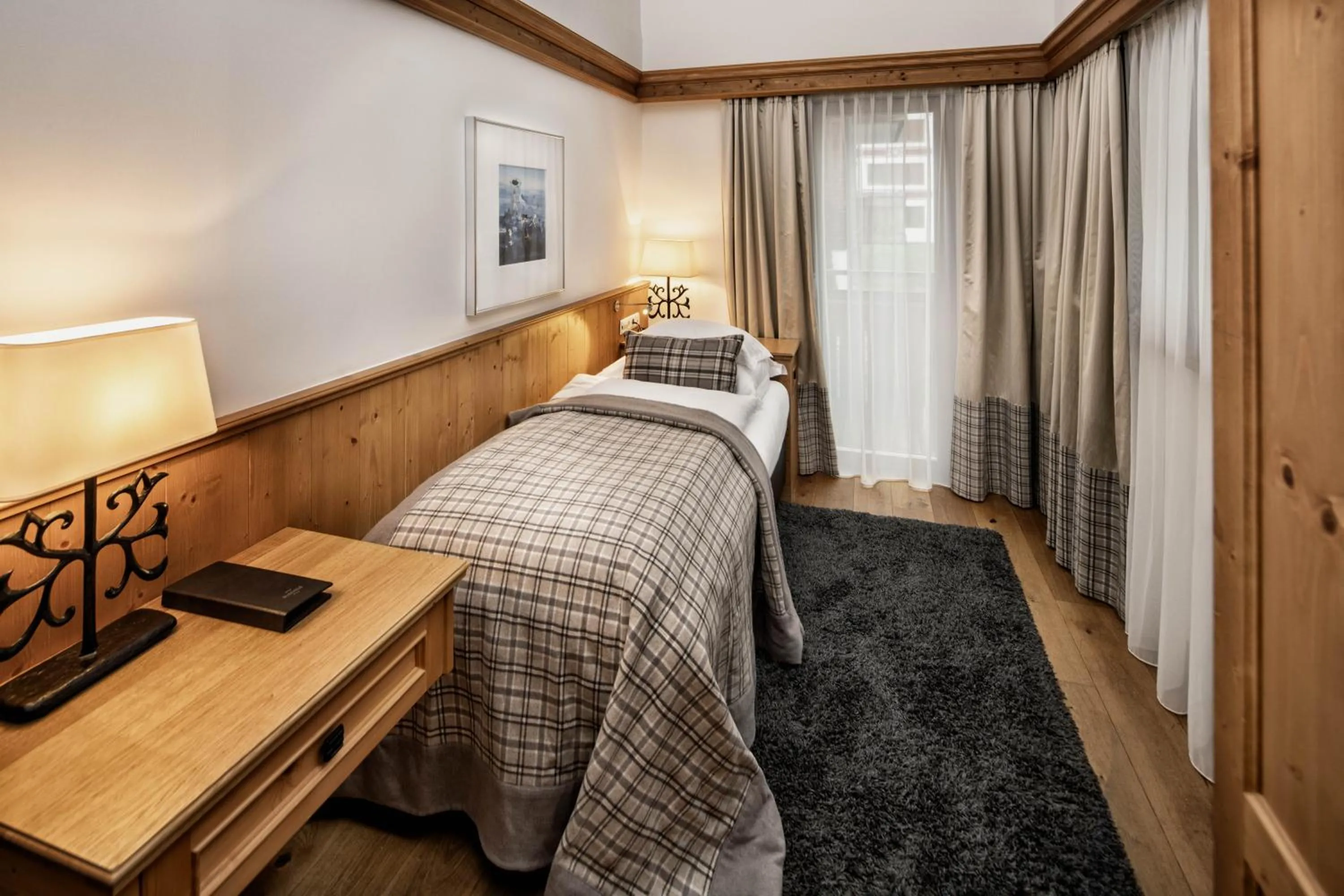 Bedroom, Bed in Burg Vital Resort