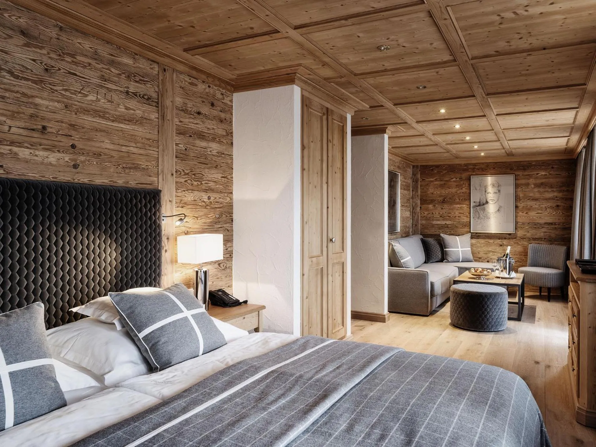 Bed in Burg Vital Resort