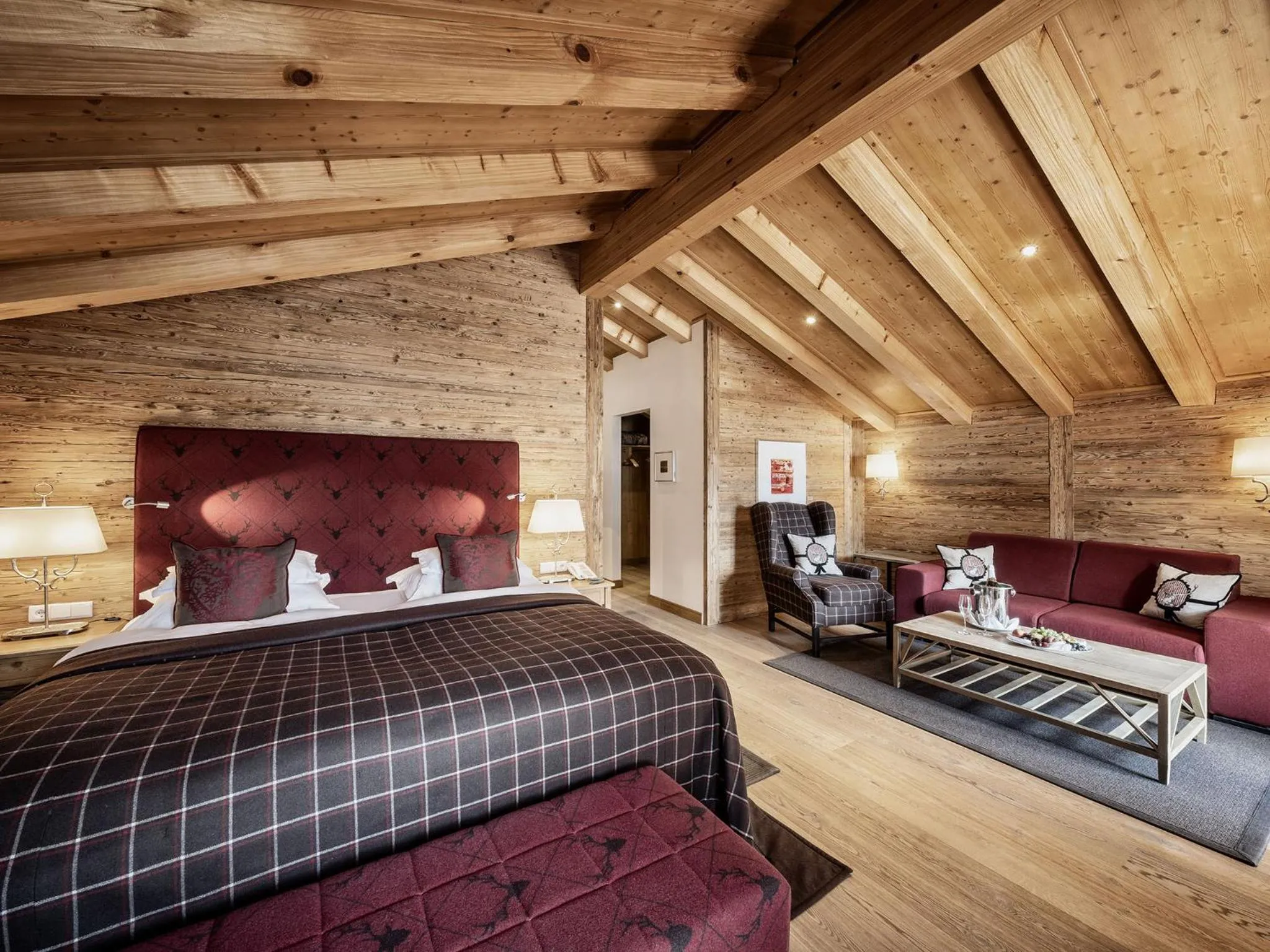 Bed in Burg Vital Resort