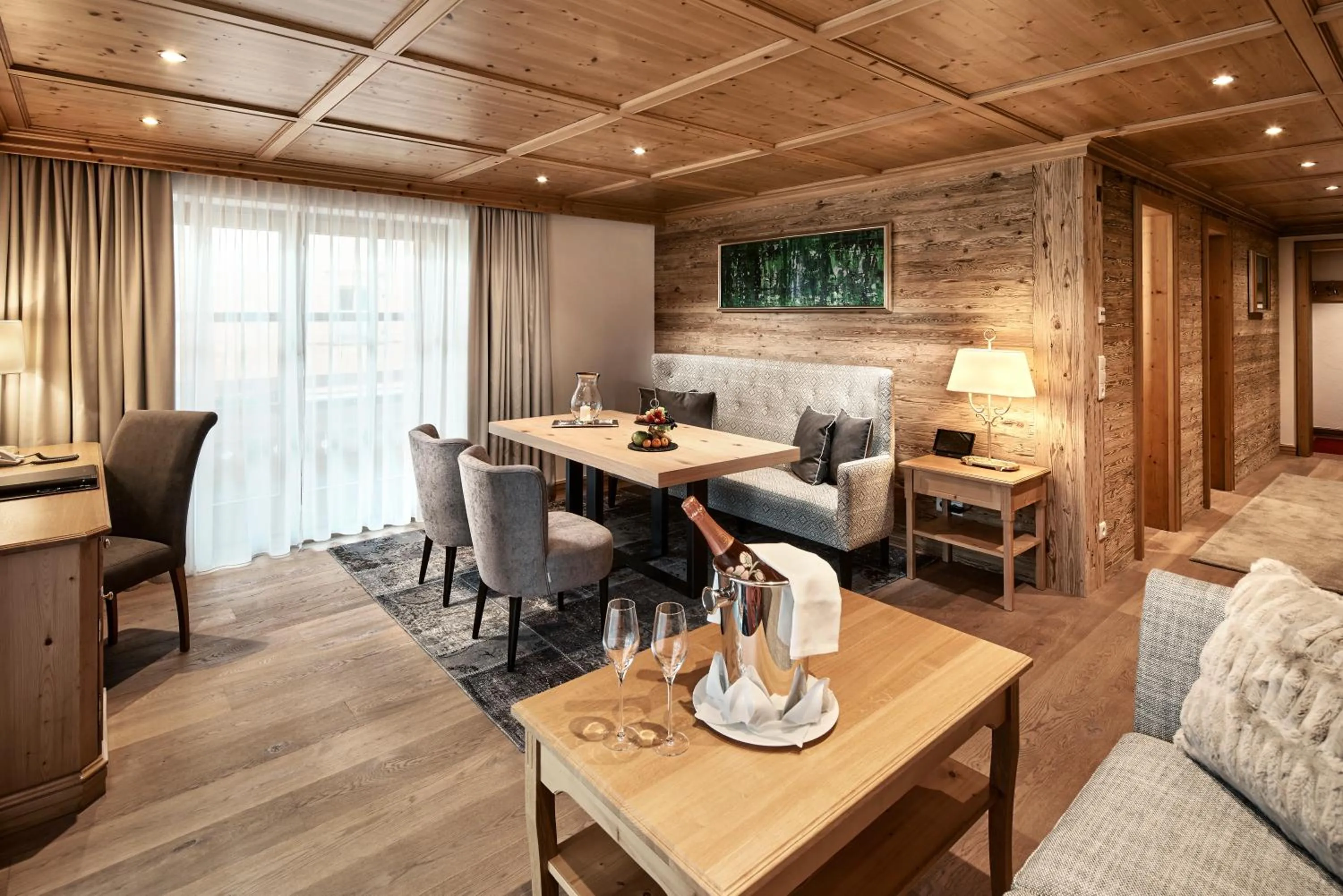 Living room in Burg Vital Resort