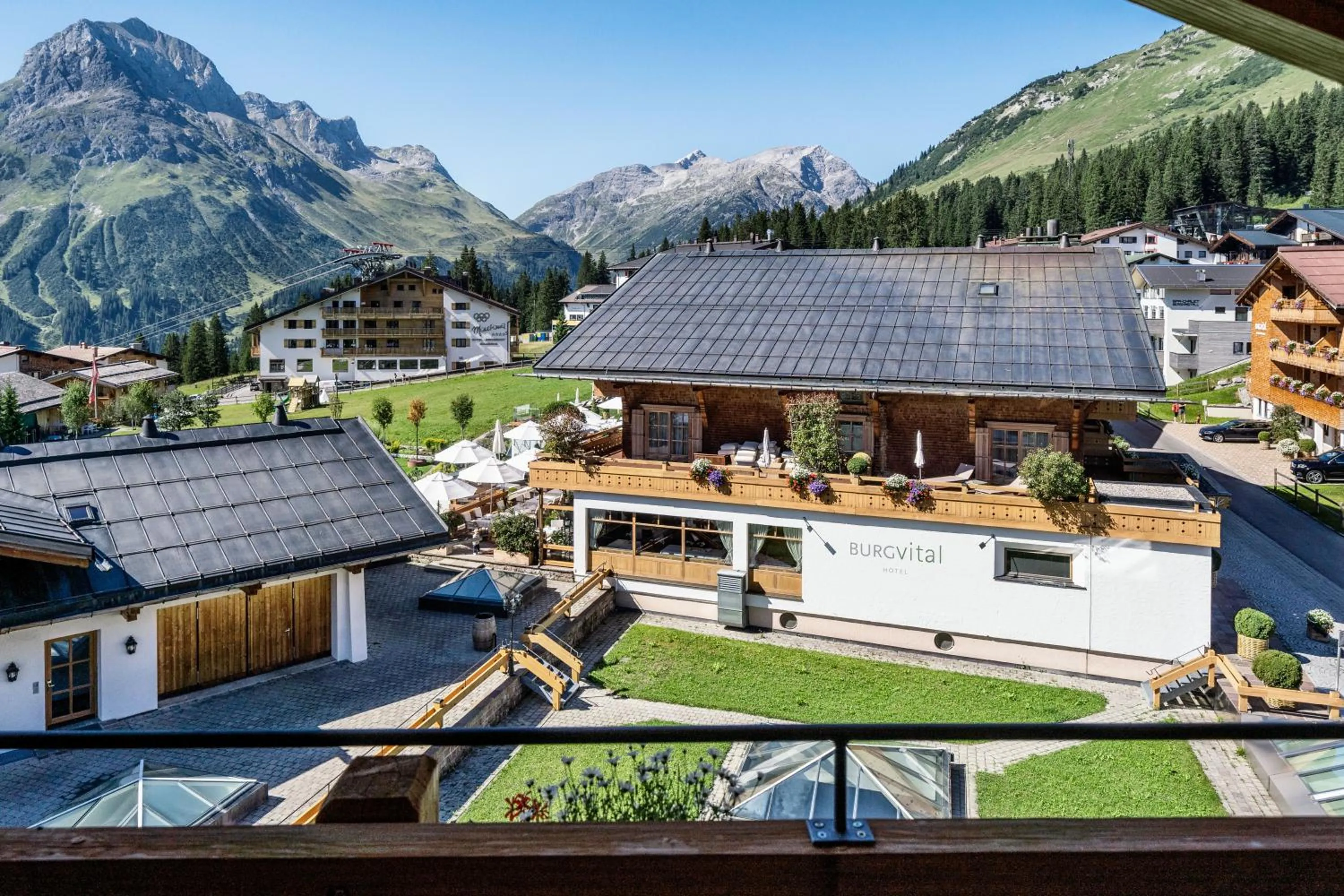 Natural landscape in Burg Vital Resort