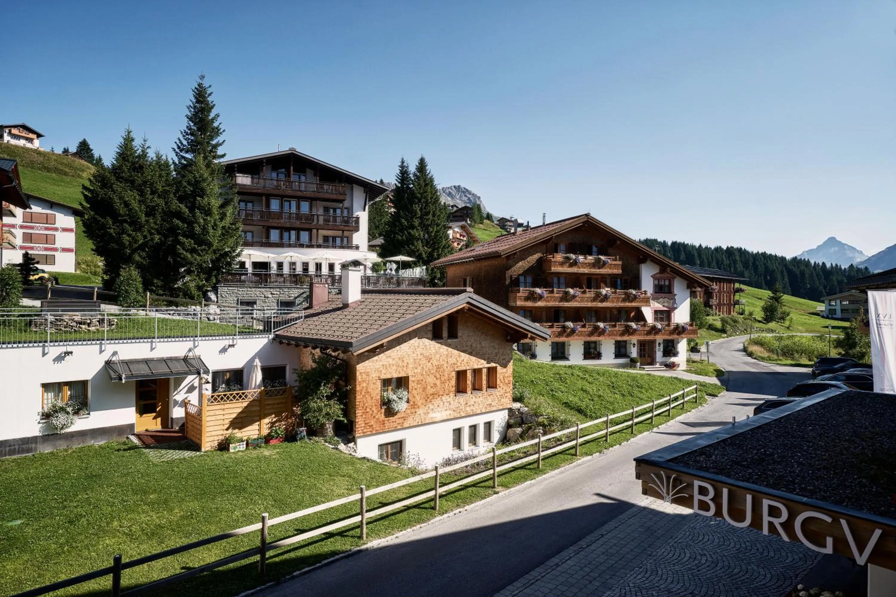 Natural landscape in Burg Vital Resort