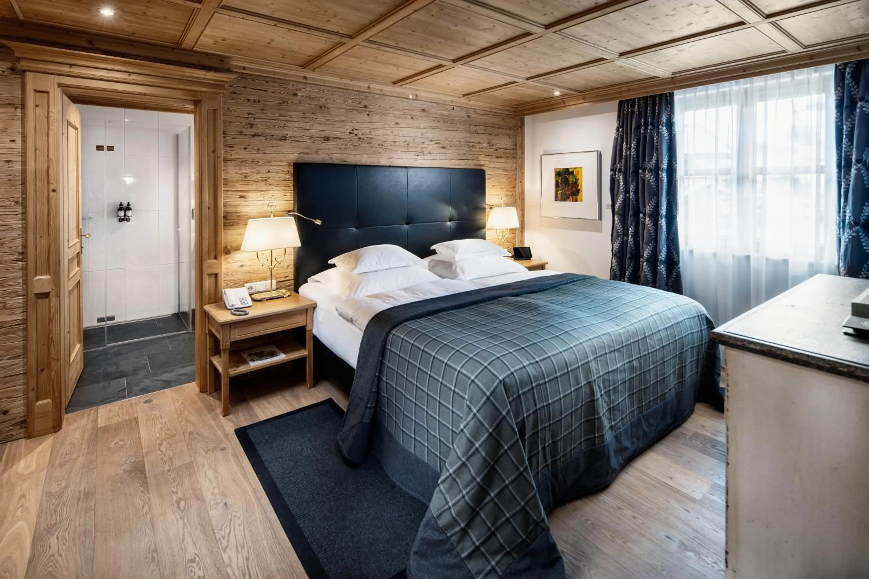 Bedroom, Bed in Burg Vital Resort