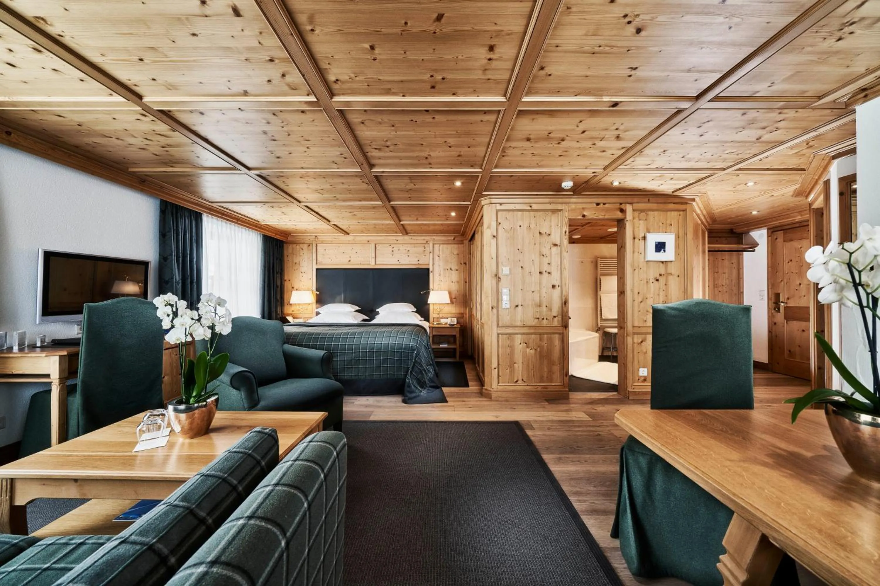 Living room in Burg Vital Resort