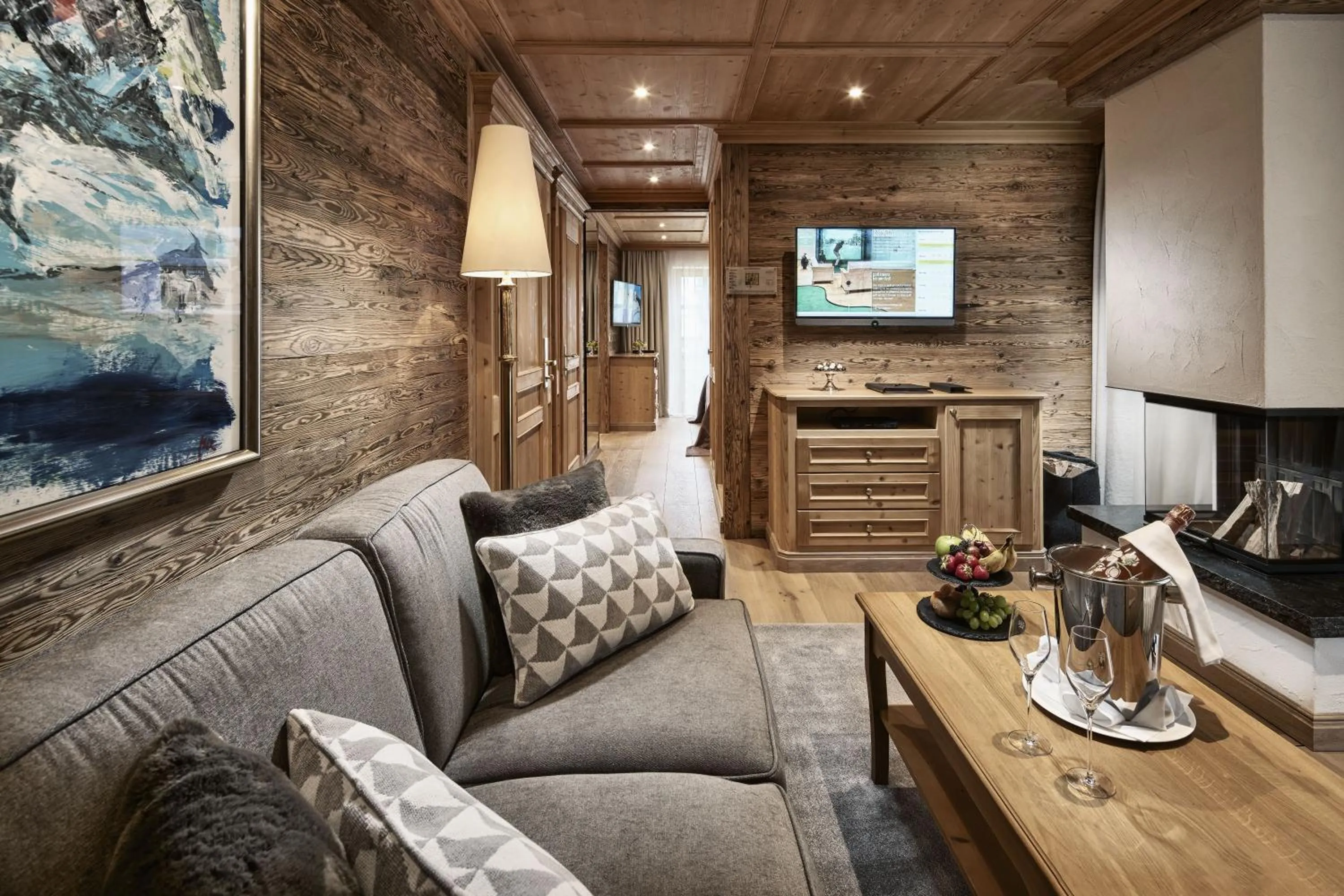 Living room in Burg Vital Resort