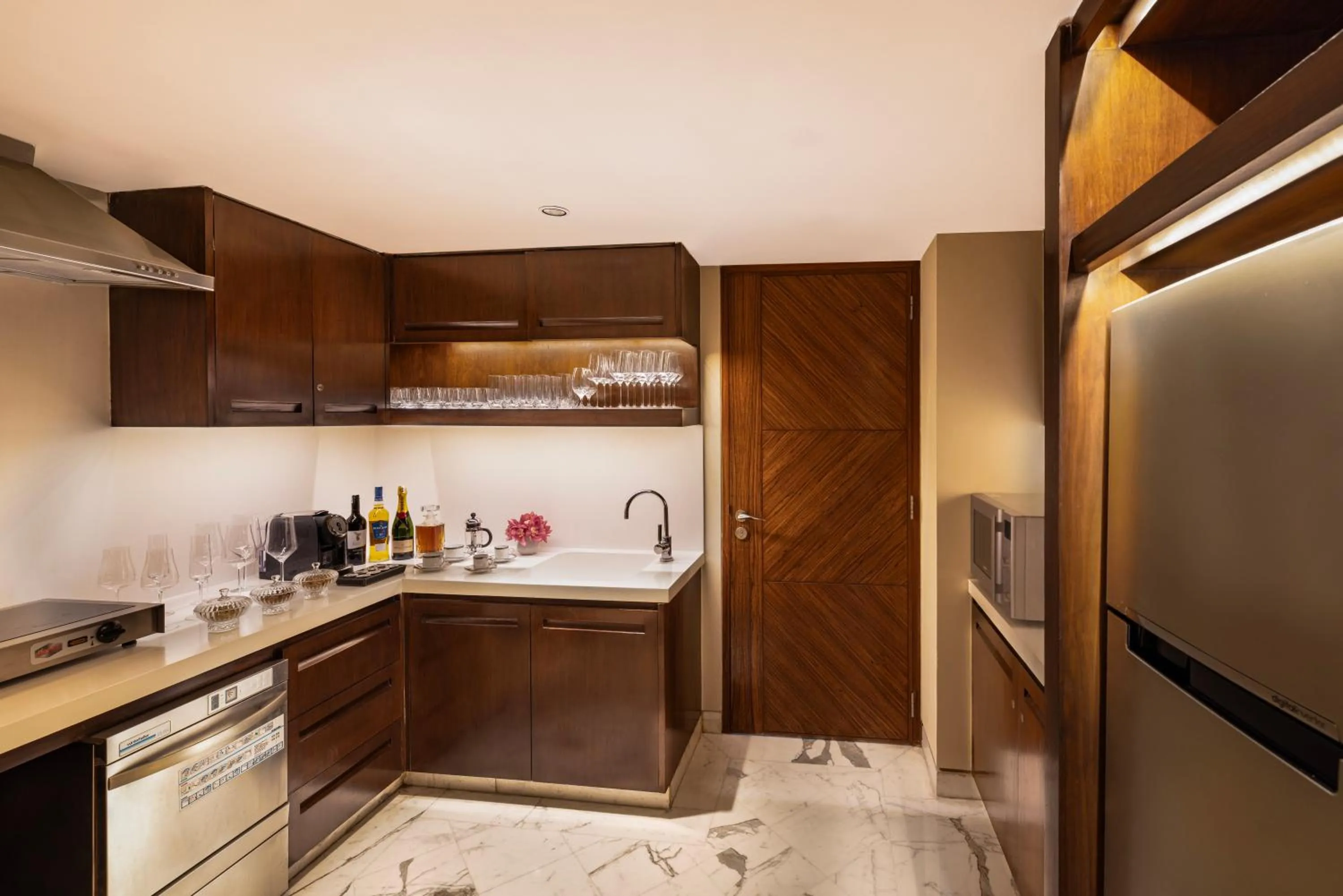 Kitchen or kitchenette in Taj Palace, New Delhi