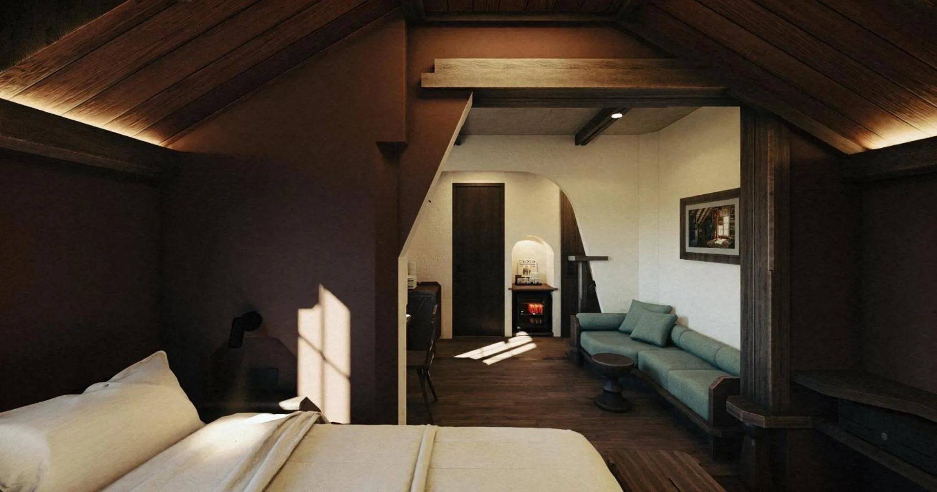 Photo of the whole room, Bed in Banla Boutique Hotel