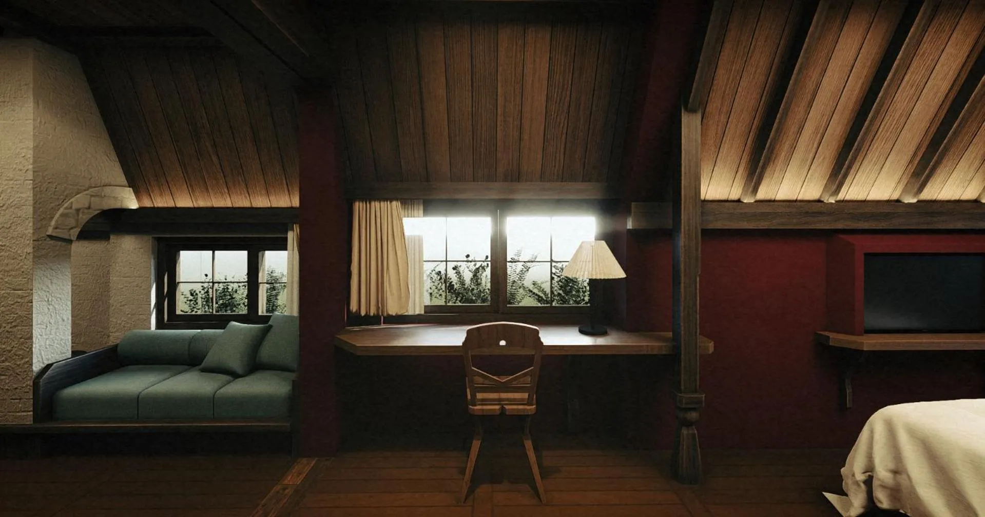 Photo of the whole room, Bed in Banla Boutique Hotel