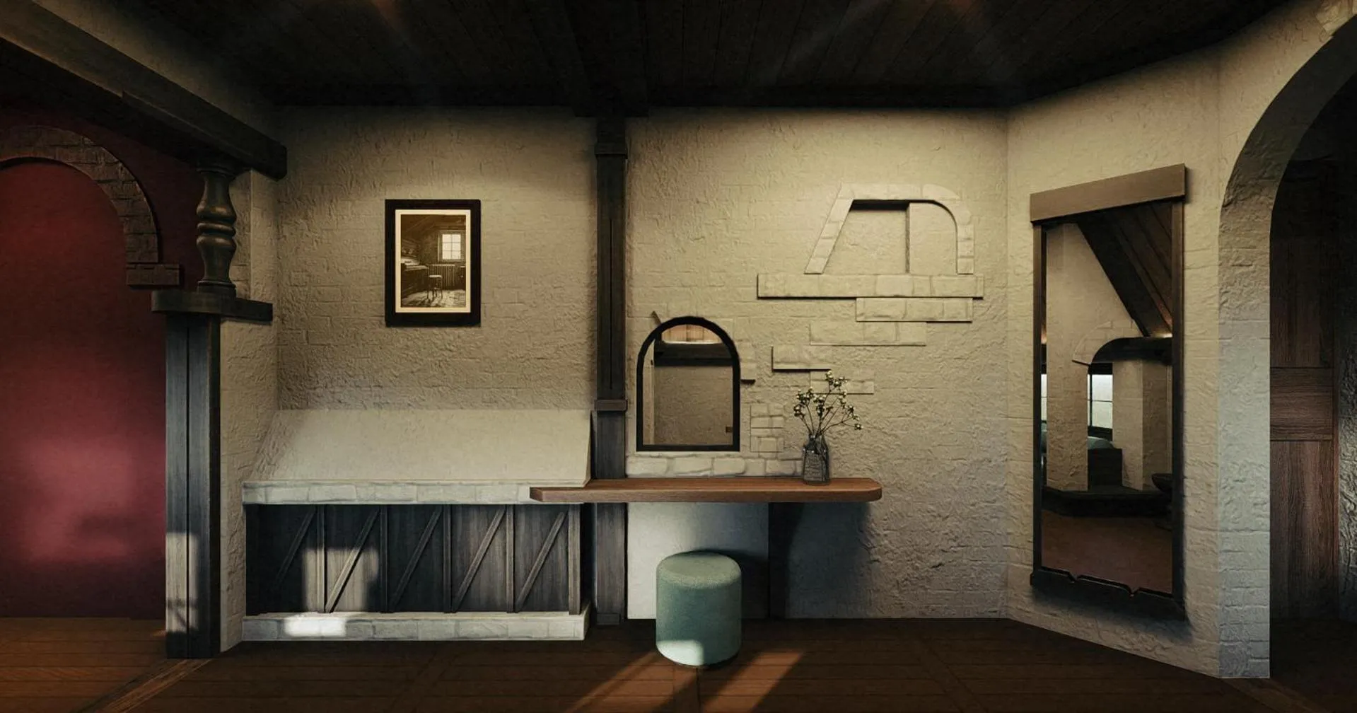 Seating area in Banla Boutique Hotel