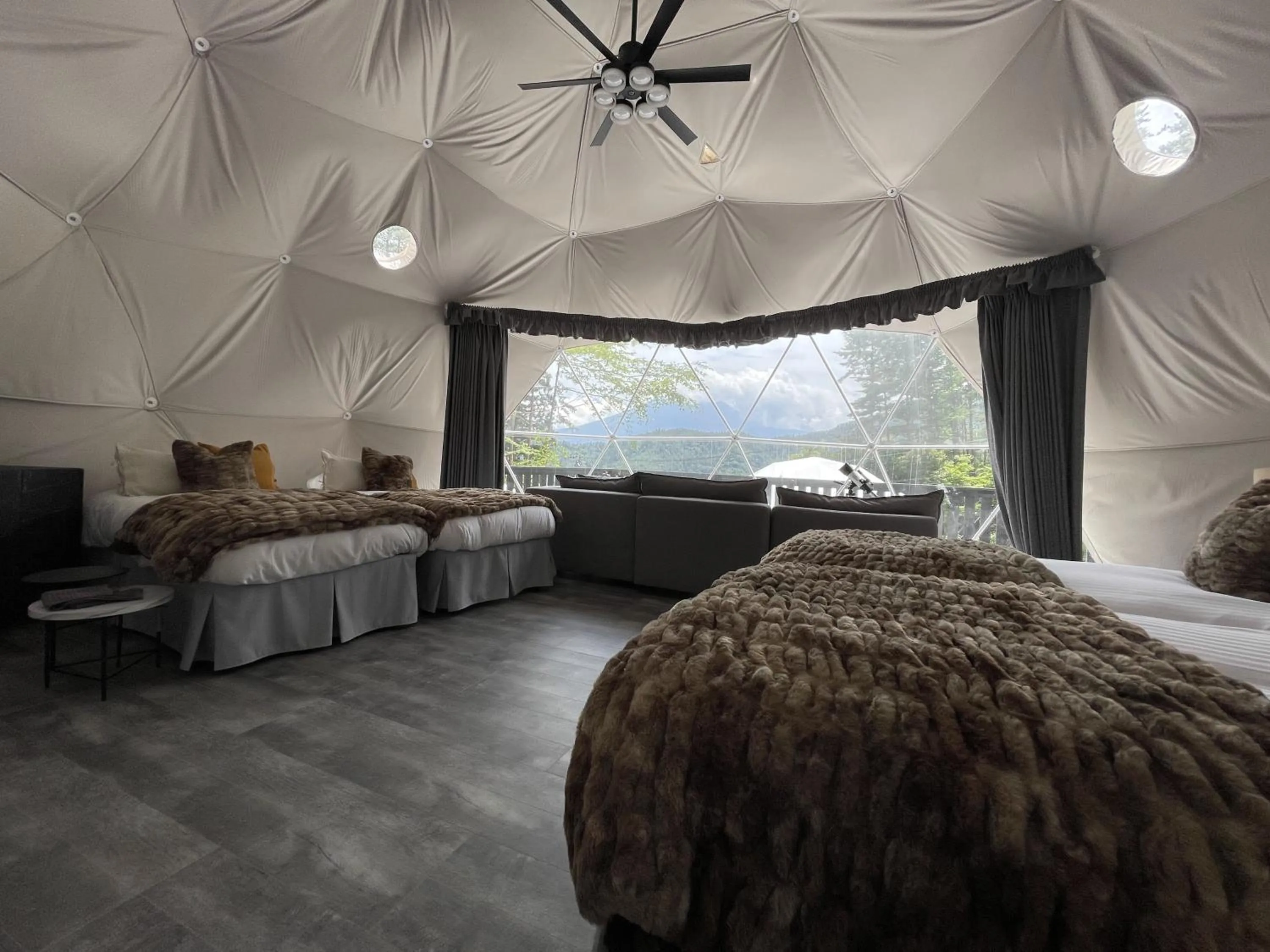 Bed in TOCORO. Mt.Fuji CAMP&GLAMPING