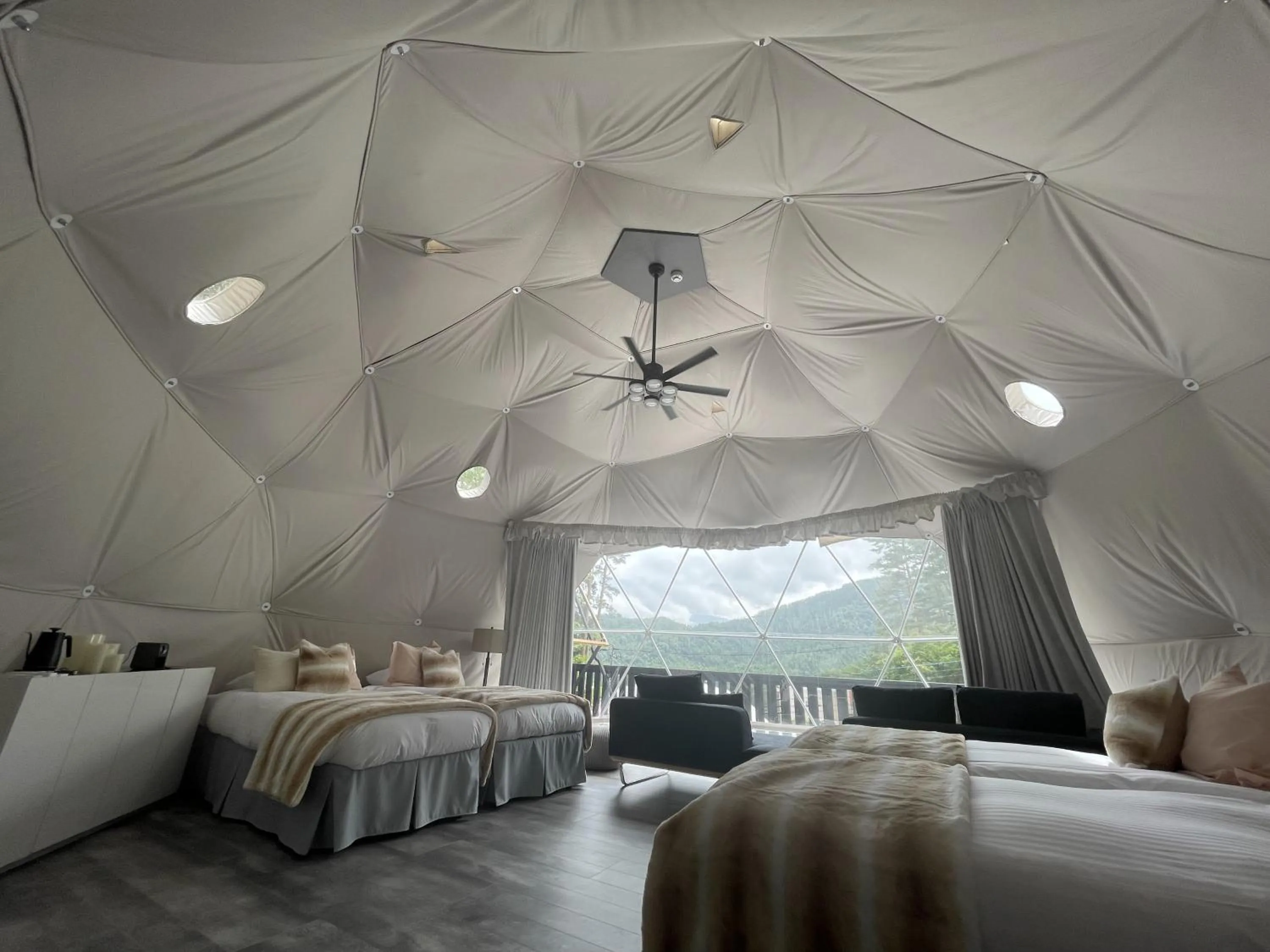 Bed in TOCORO. Mt.Fuji CAMP&GLAMPING