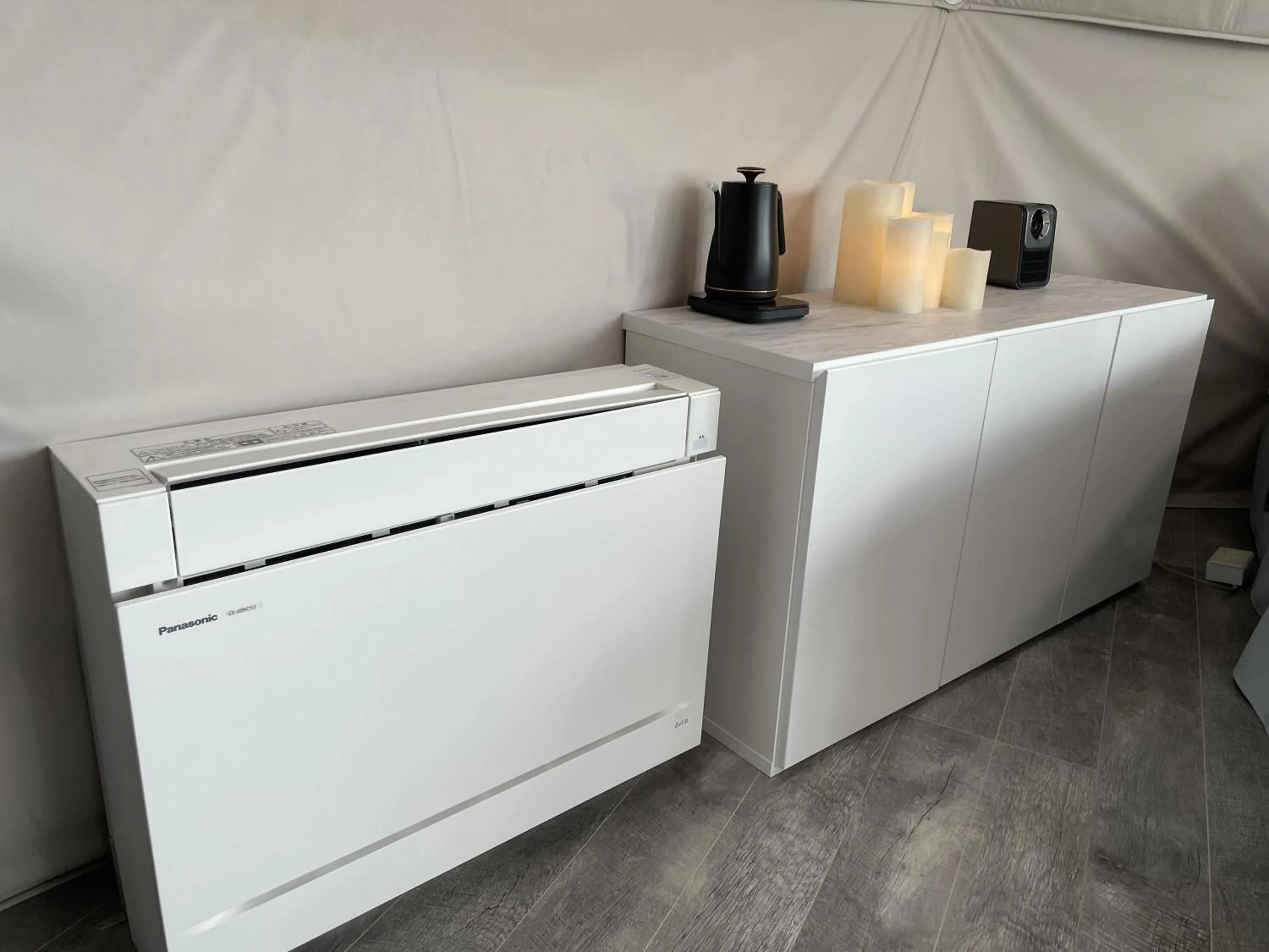 Photo of the whole room in TOCORO. Mt.Fuji CAMP&GLAMPING