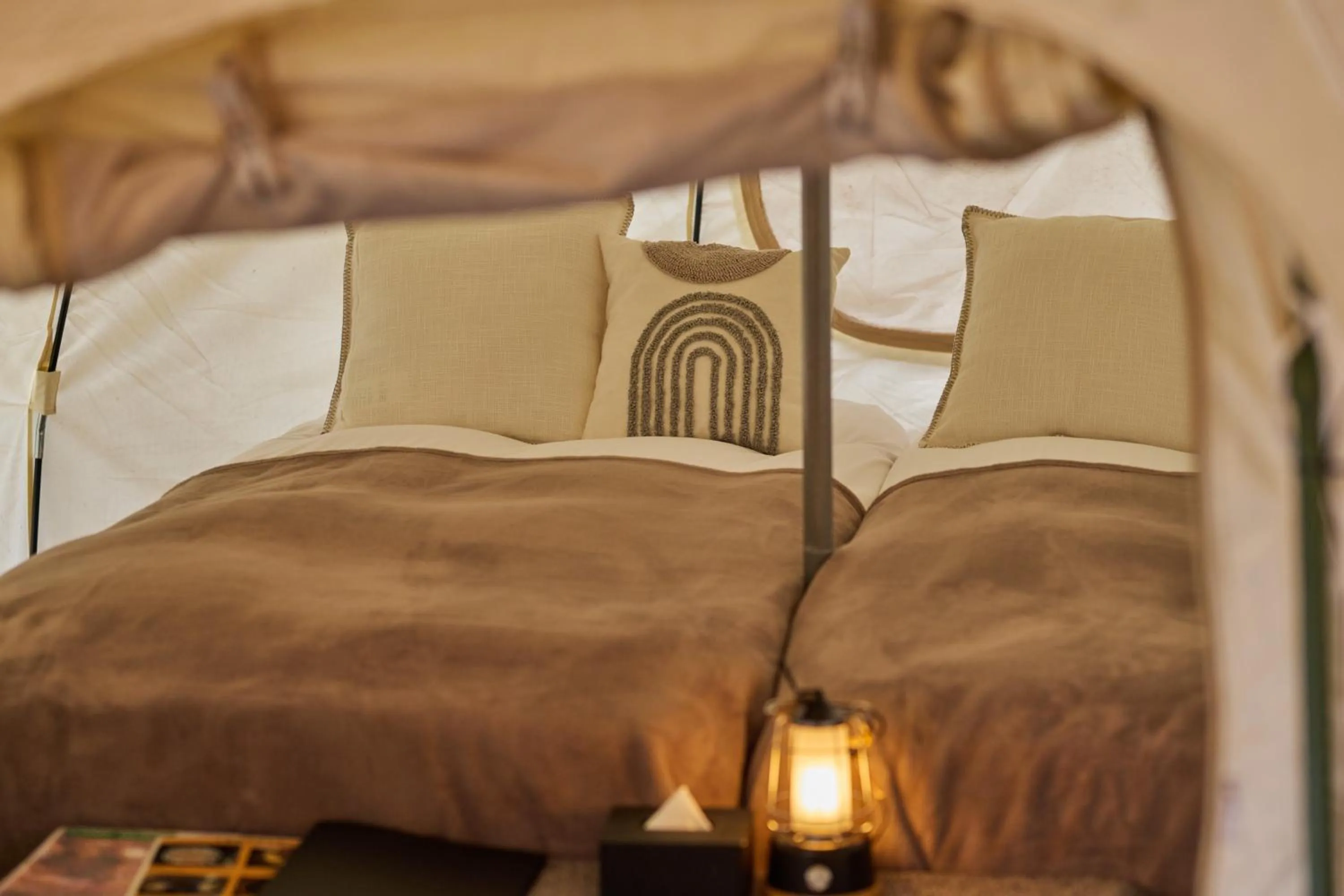 Bed in TOCORO. Mt.Fuji CAMP&GLAMPING