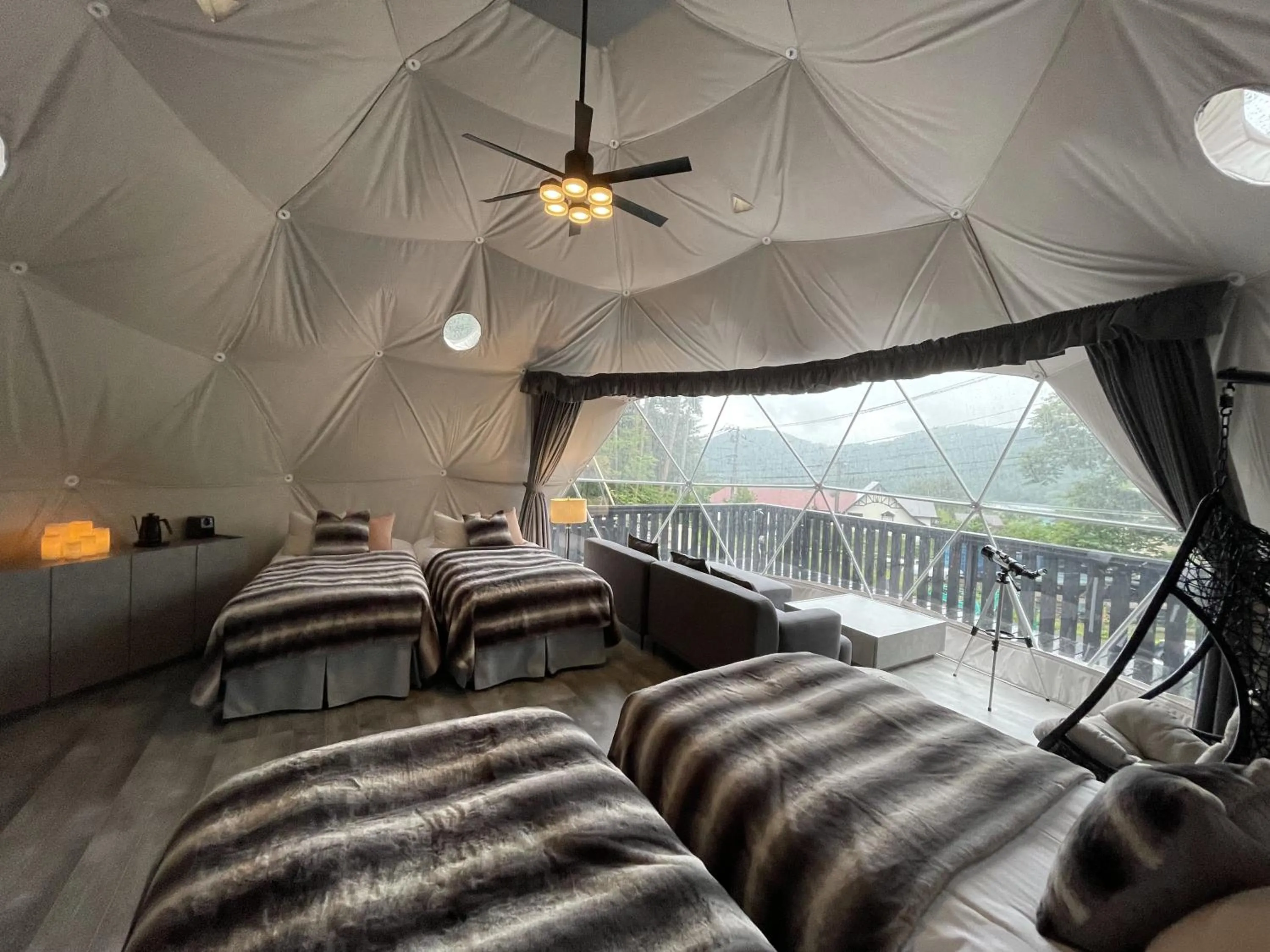 Bed in TOCORO. Mt.Fuji CAMP&GLAMPING