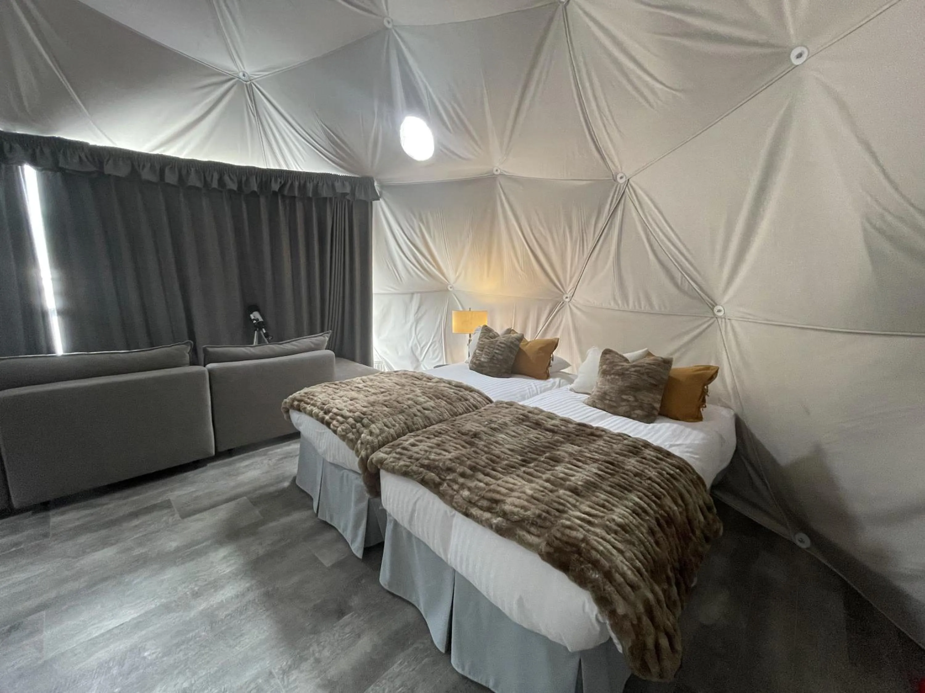 Bed in TOCORO. Mt.Fuji CAMP&GLAMPING