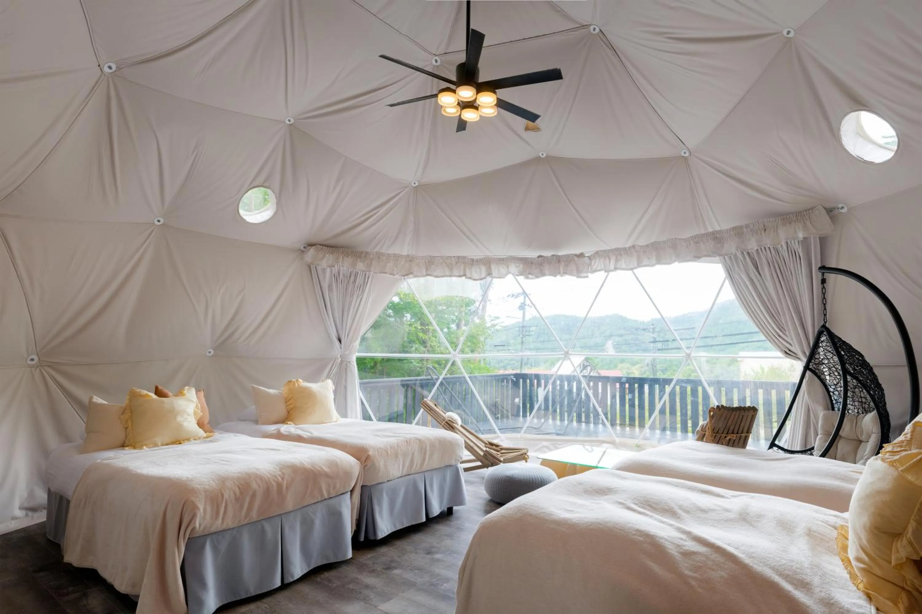 Bed in TOCORO. Mt.Fuji CAMP&GLAMPING