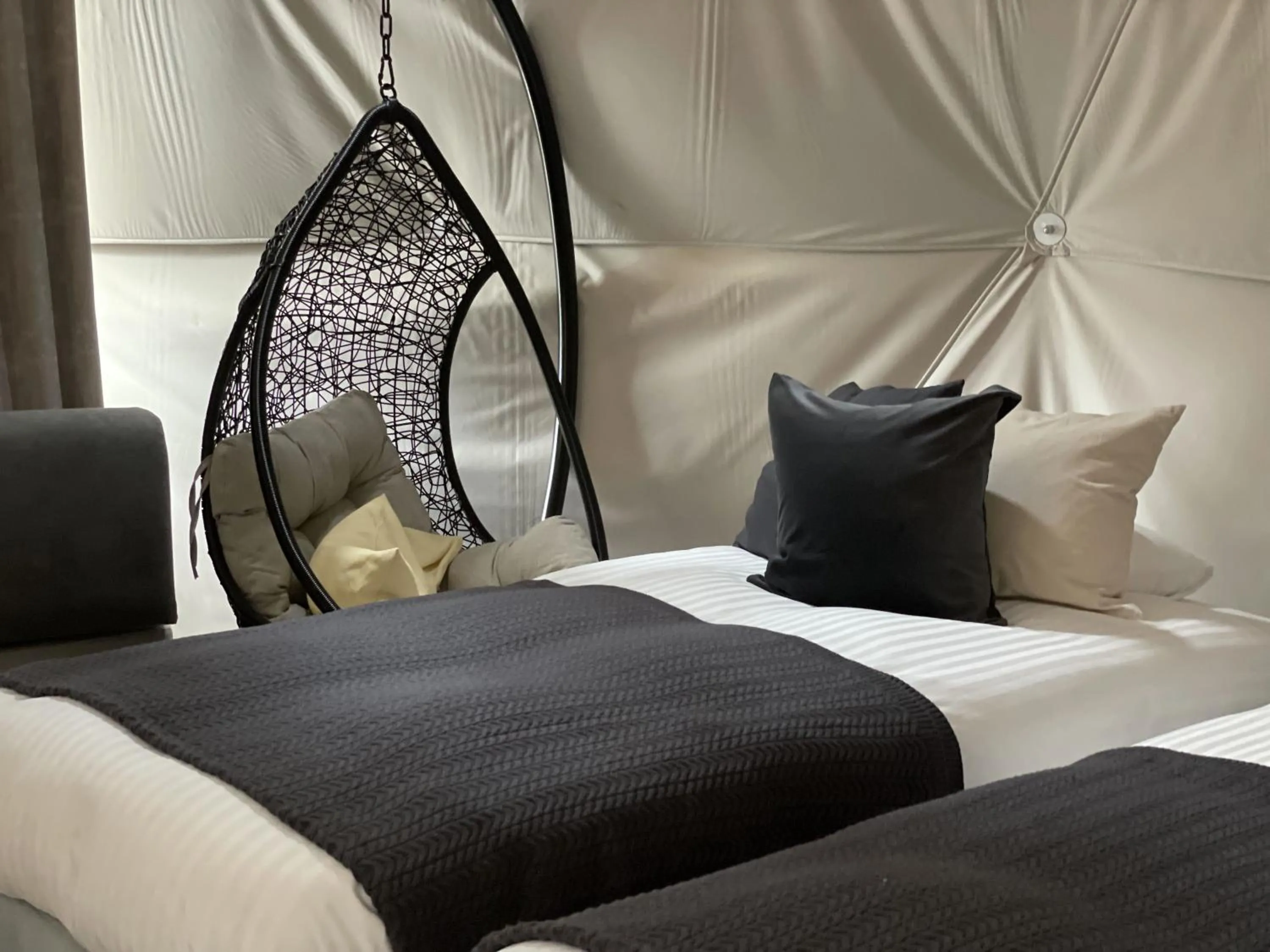 Bed in TOCORO. Mt.Fuji CAMP&GLAMPING