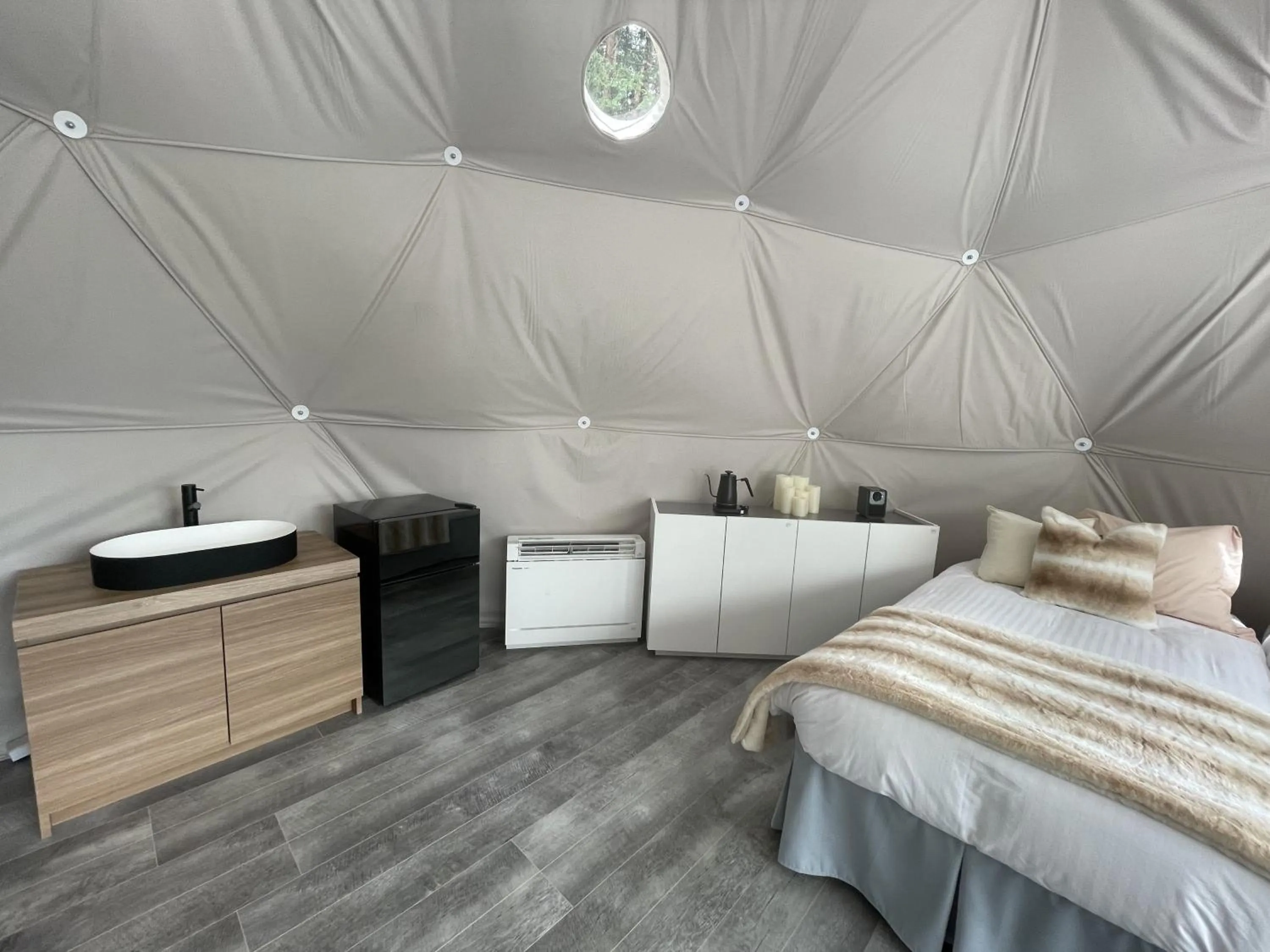 Bed in TOCORO. Mt.Fuji CAMP&GLAMPING