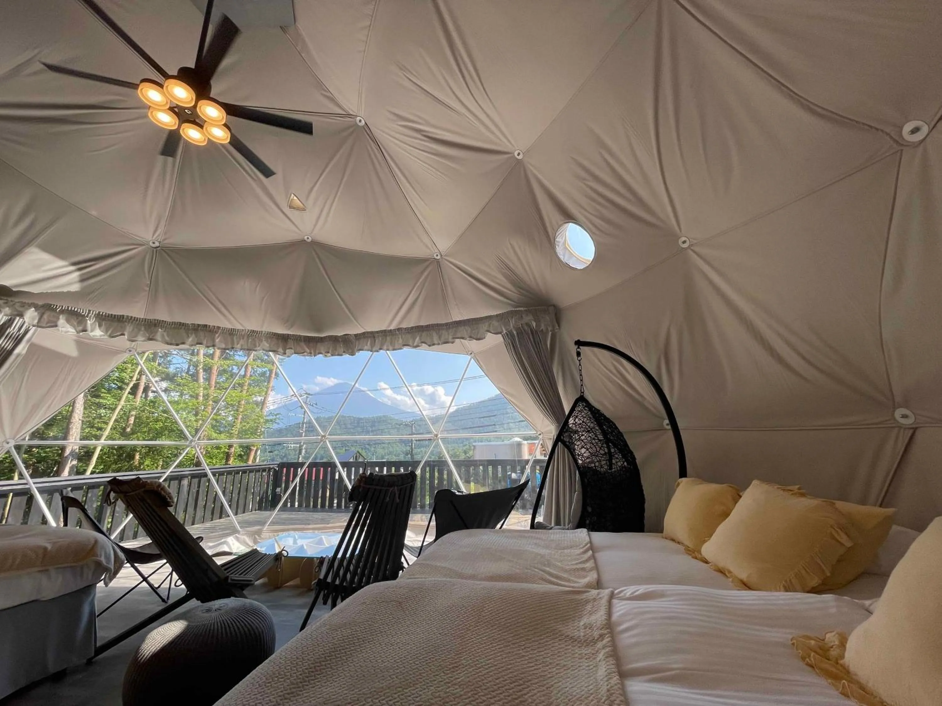 Bed in TOCORO. Mt.Fuji CAMP&GLAMPING
