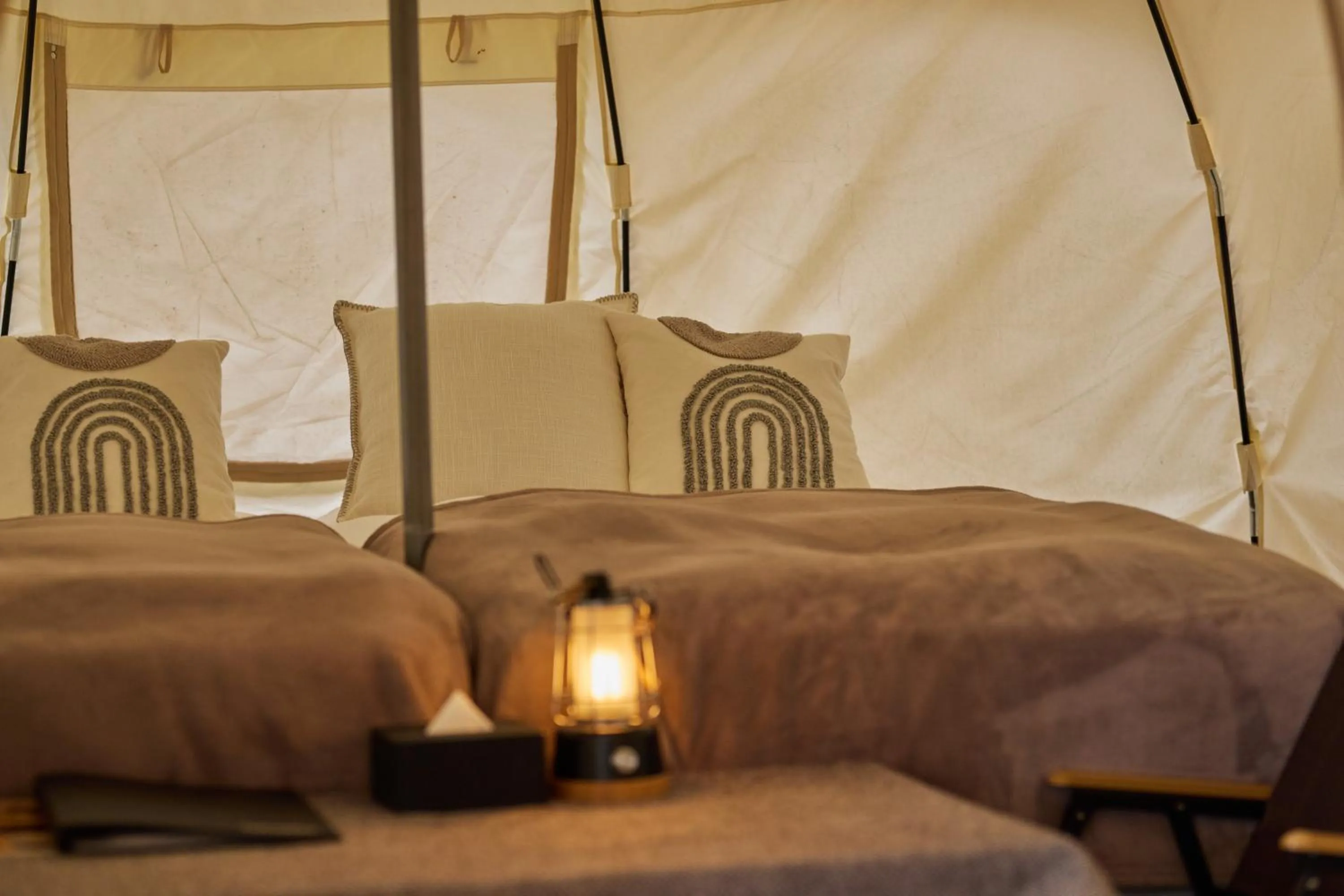 Bed in TOCORO. Mt.Fuji CAMP&GLAMPING