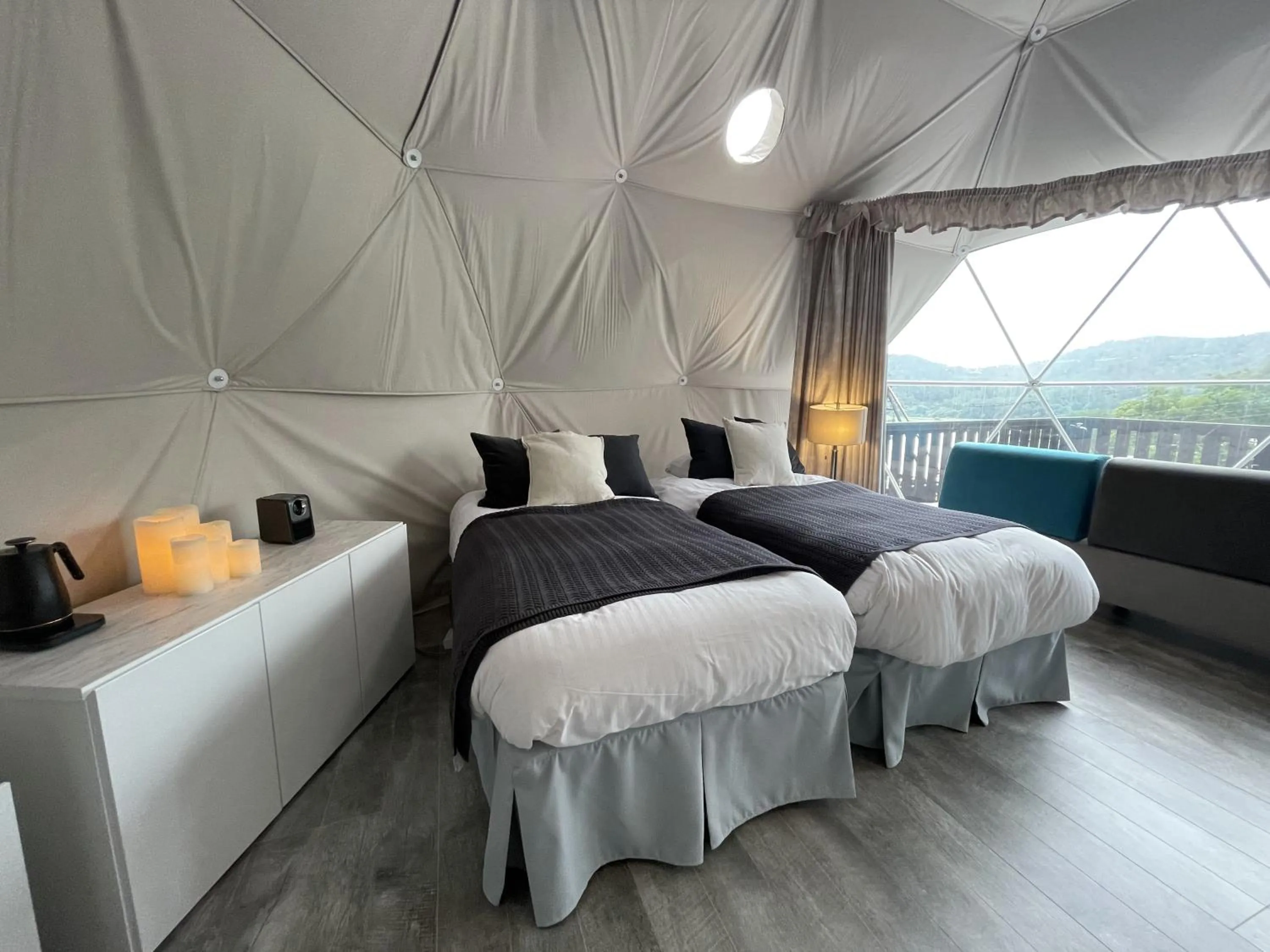 Bed in TOCORO. Mt.Fuji CAMP&GLAMPING