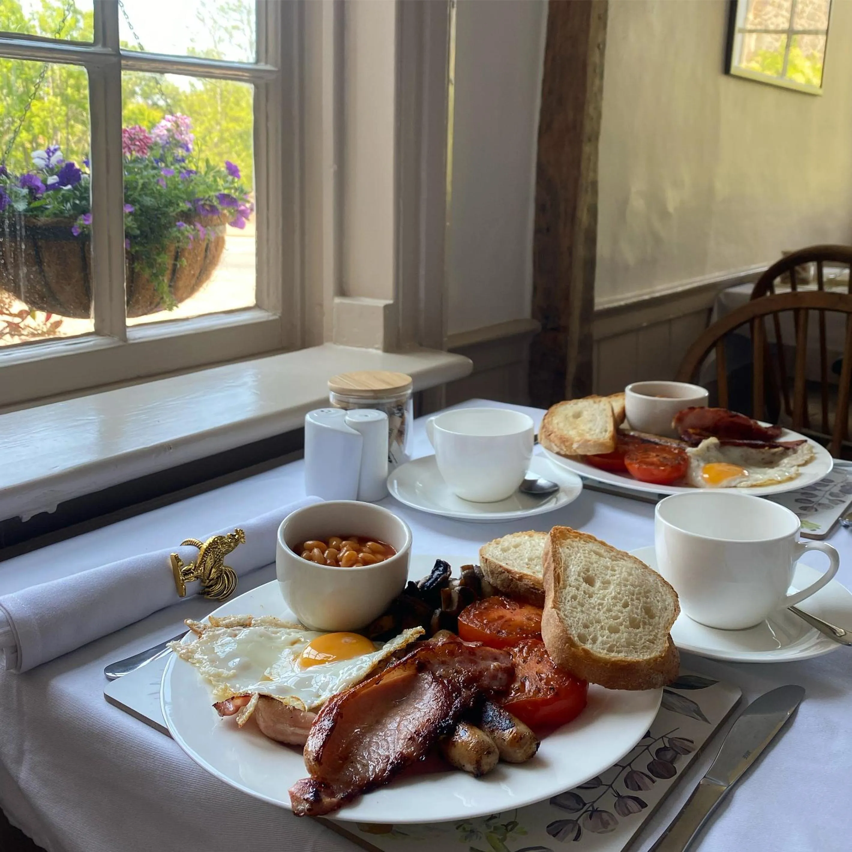 Food in Three Cocks Hotel