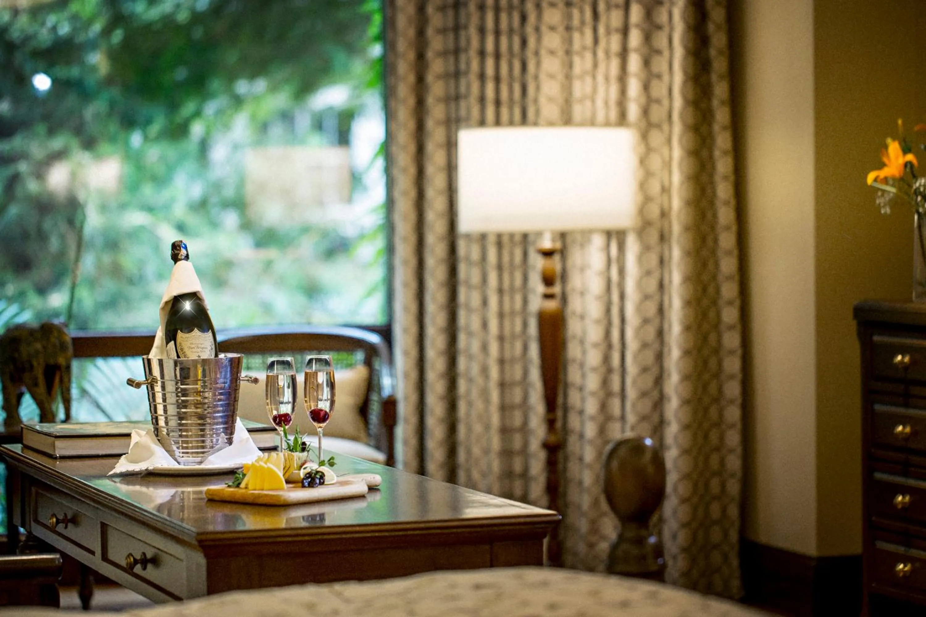 Patio in Taj West End