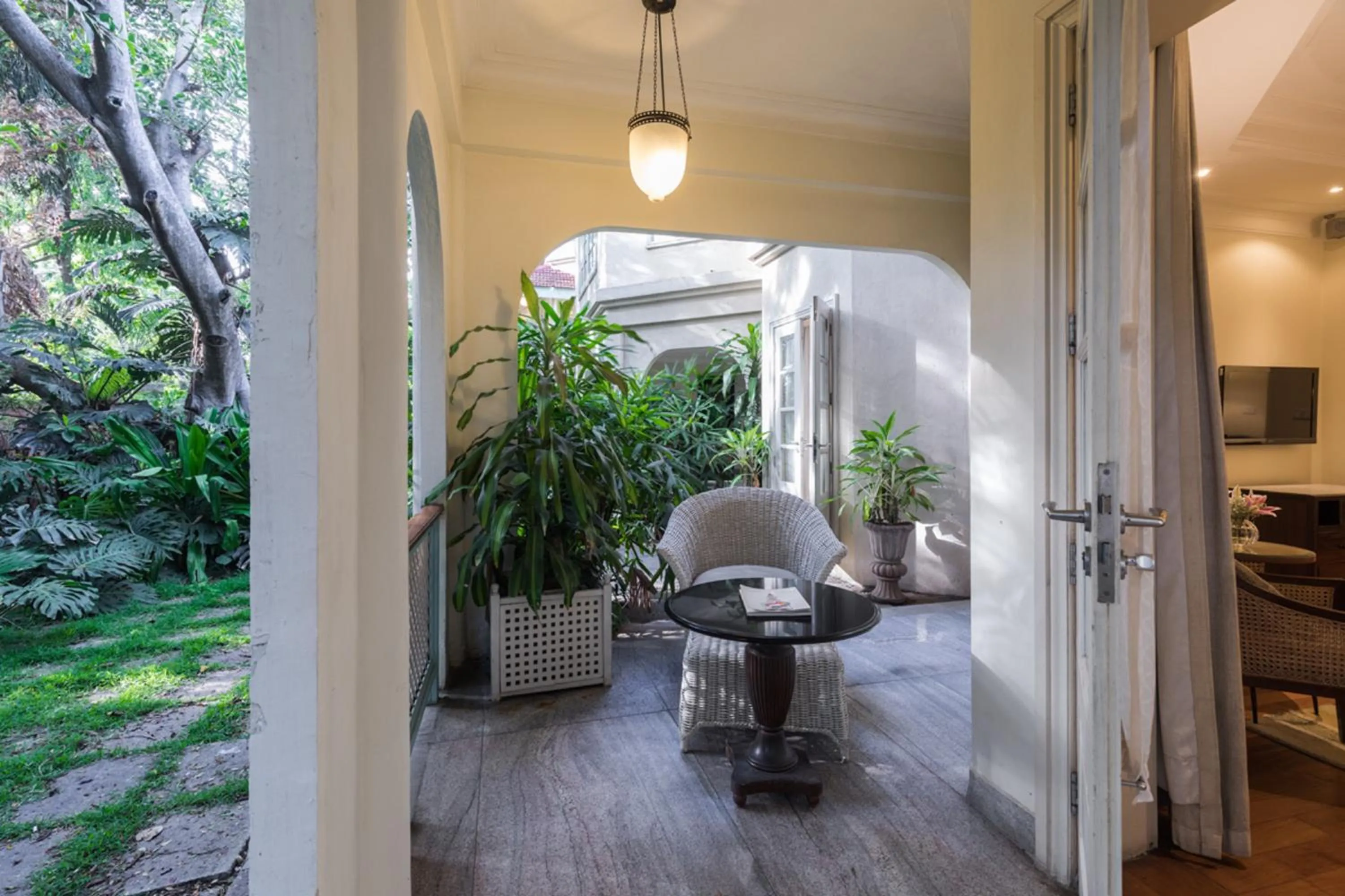 Seating area in Taj West End