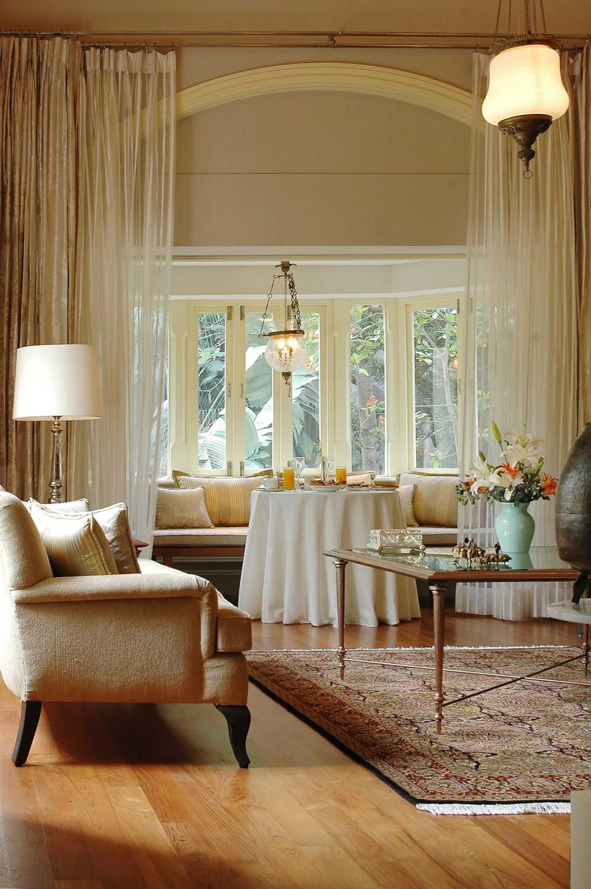 Living room in Taj West End