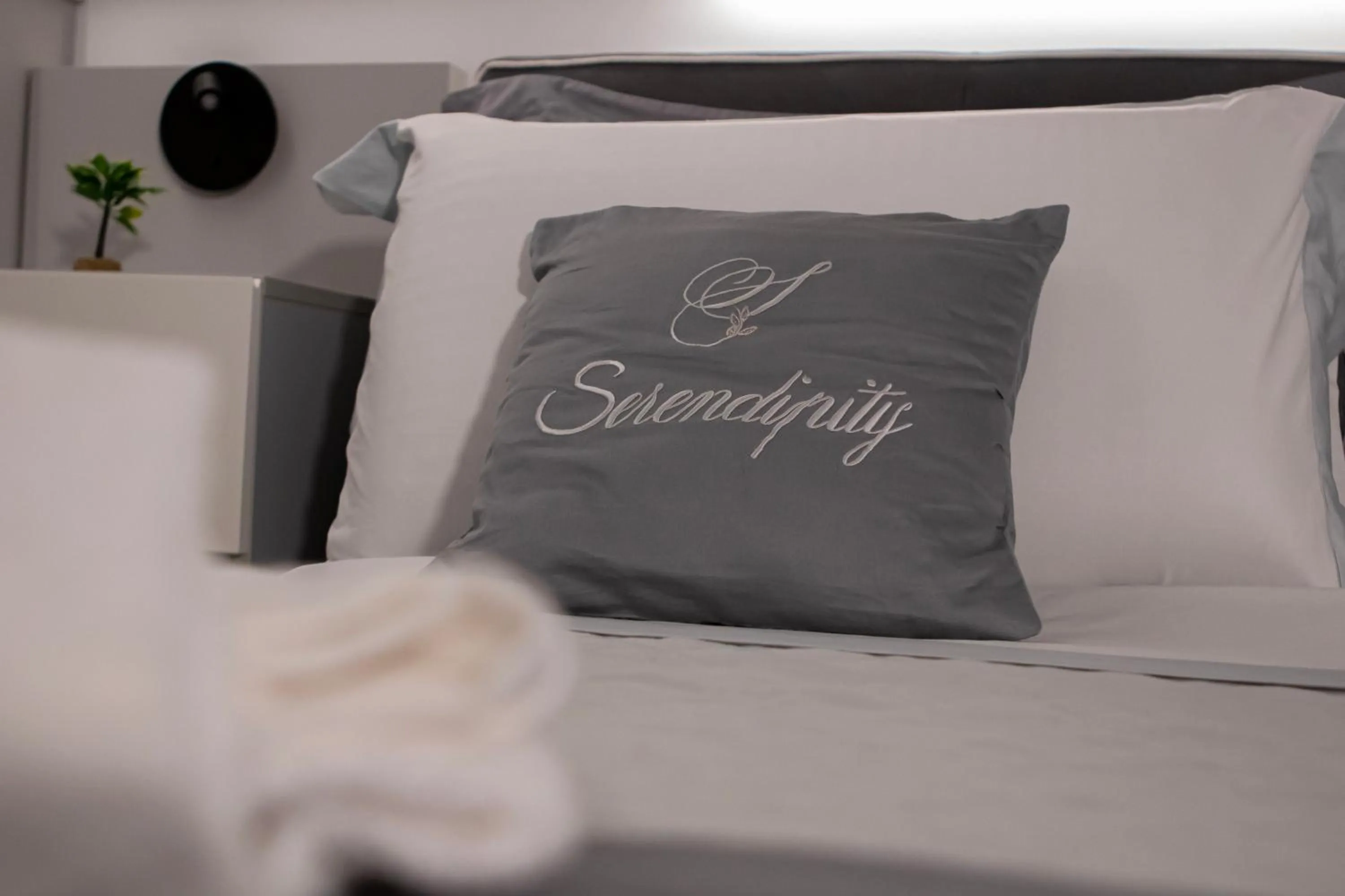 Bed in Serendipity B&B