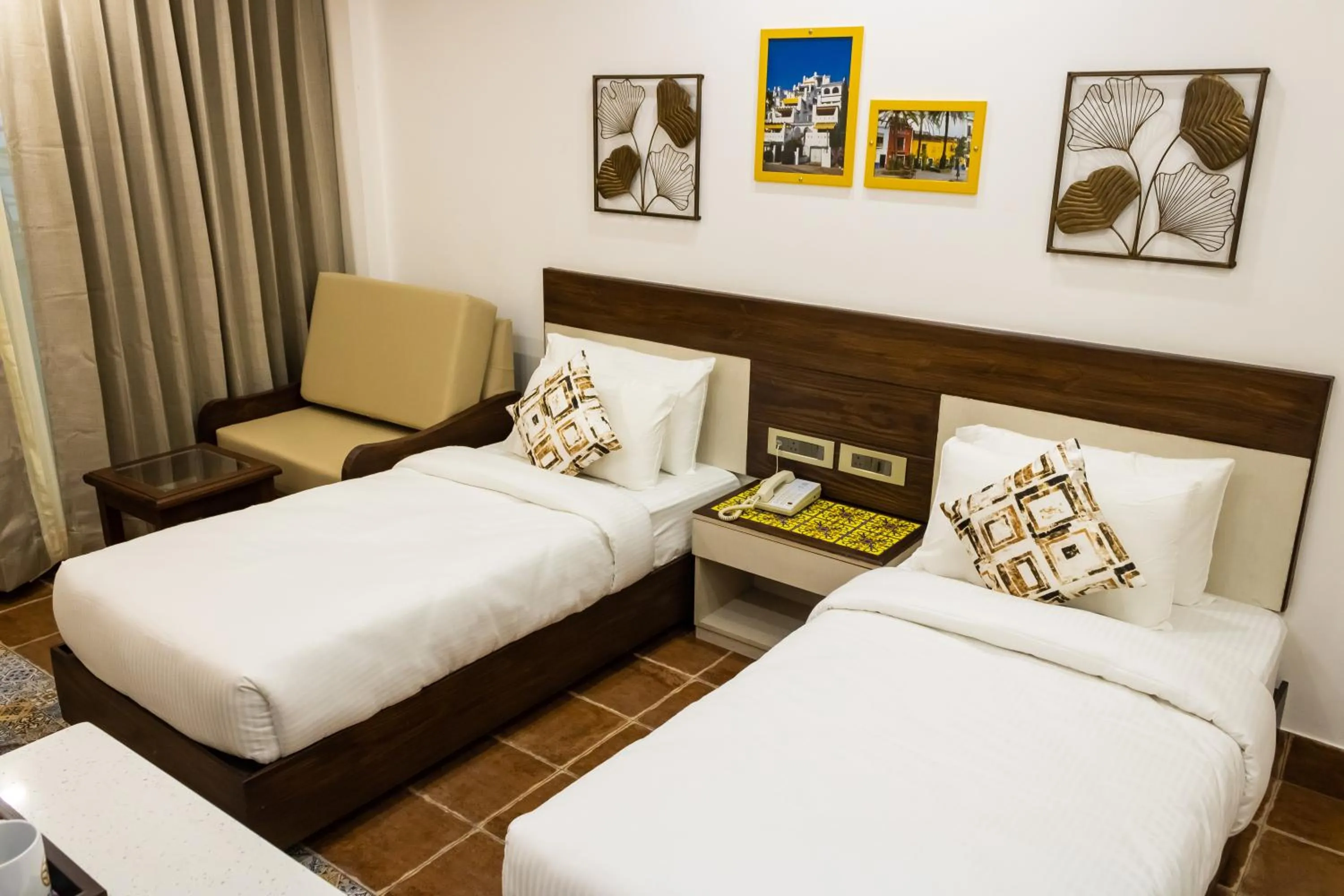 Photo of the whole room, Bed in Sterling Marbella Dehradun