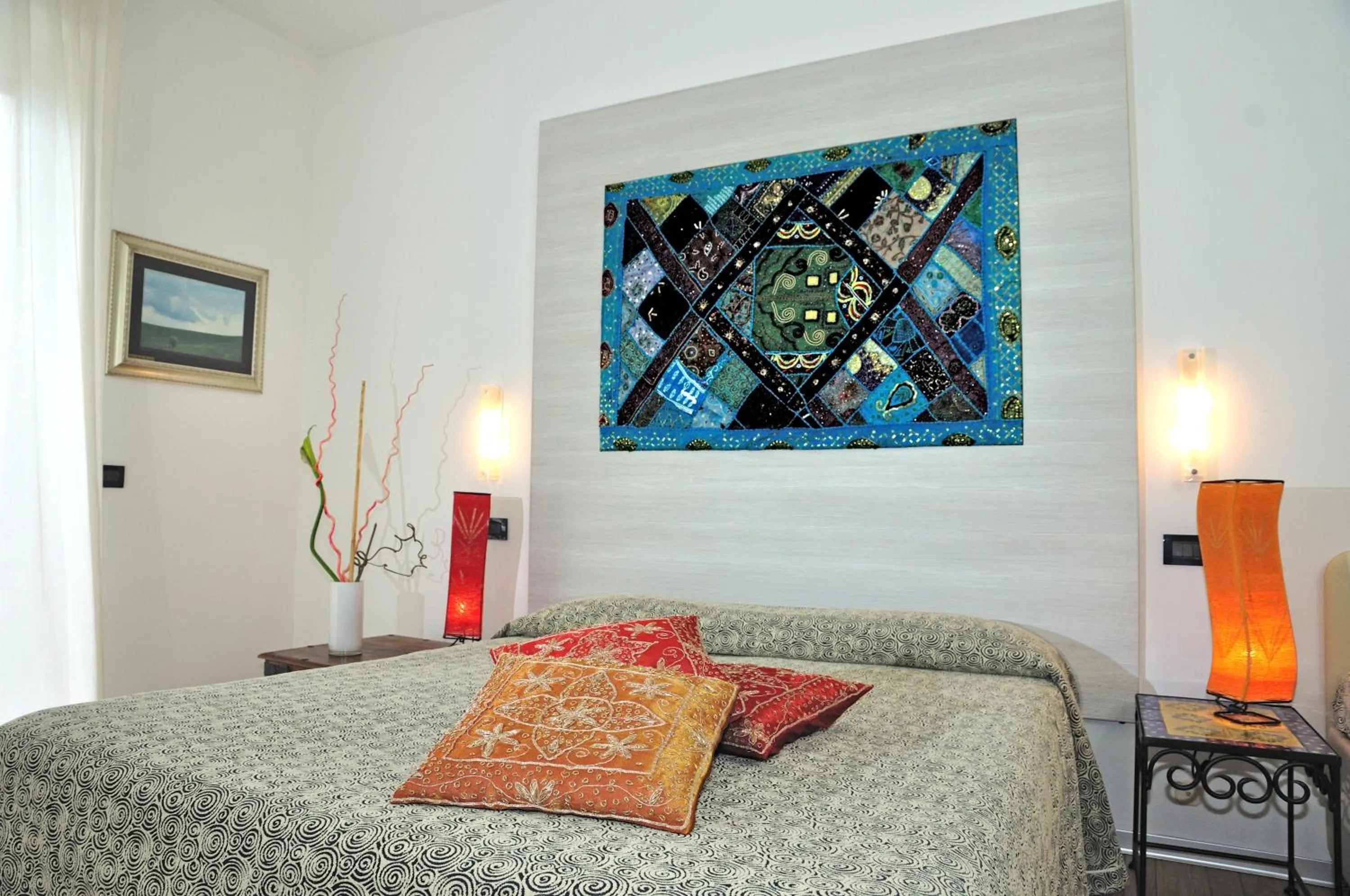 Bed in Hotel Gambrinus