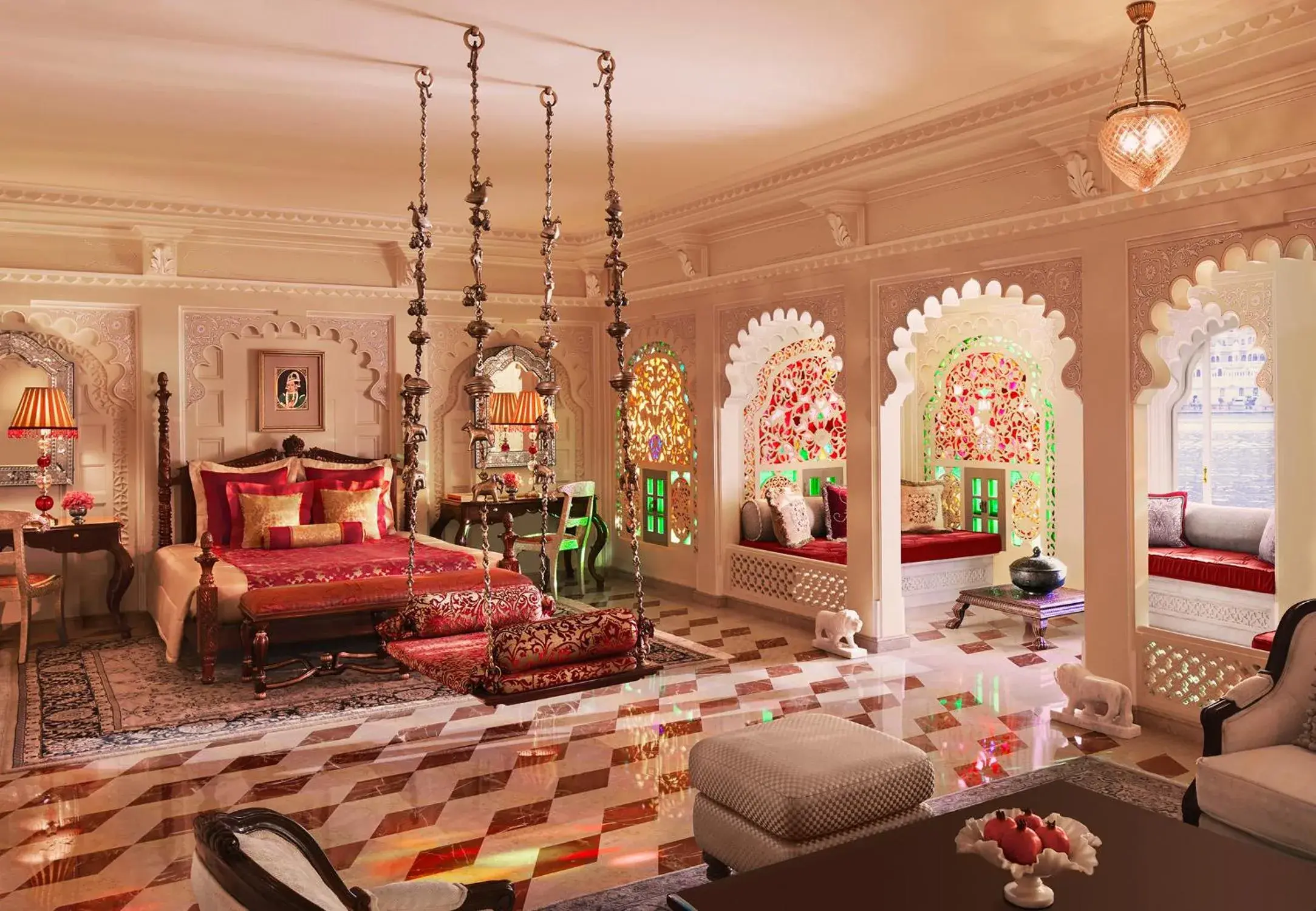 Grand Royal Suite with Lake View in Taj Lake Palace Udaipur Grand Royal Suite with Lake View in Taj Lake Palace Udaipur