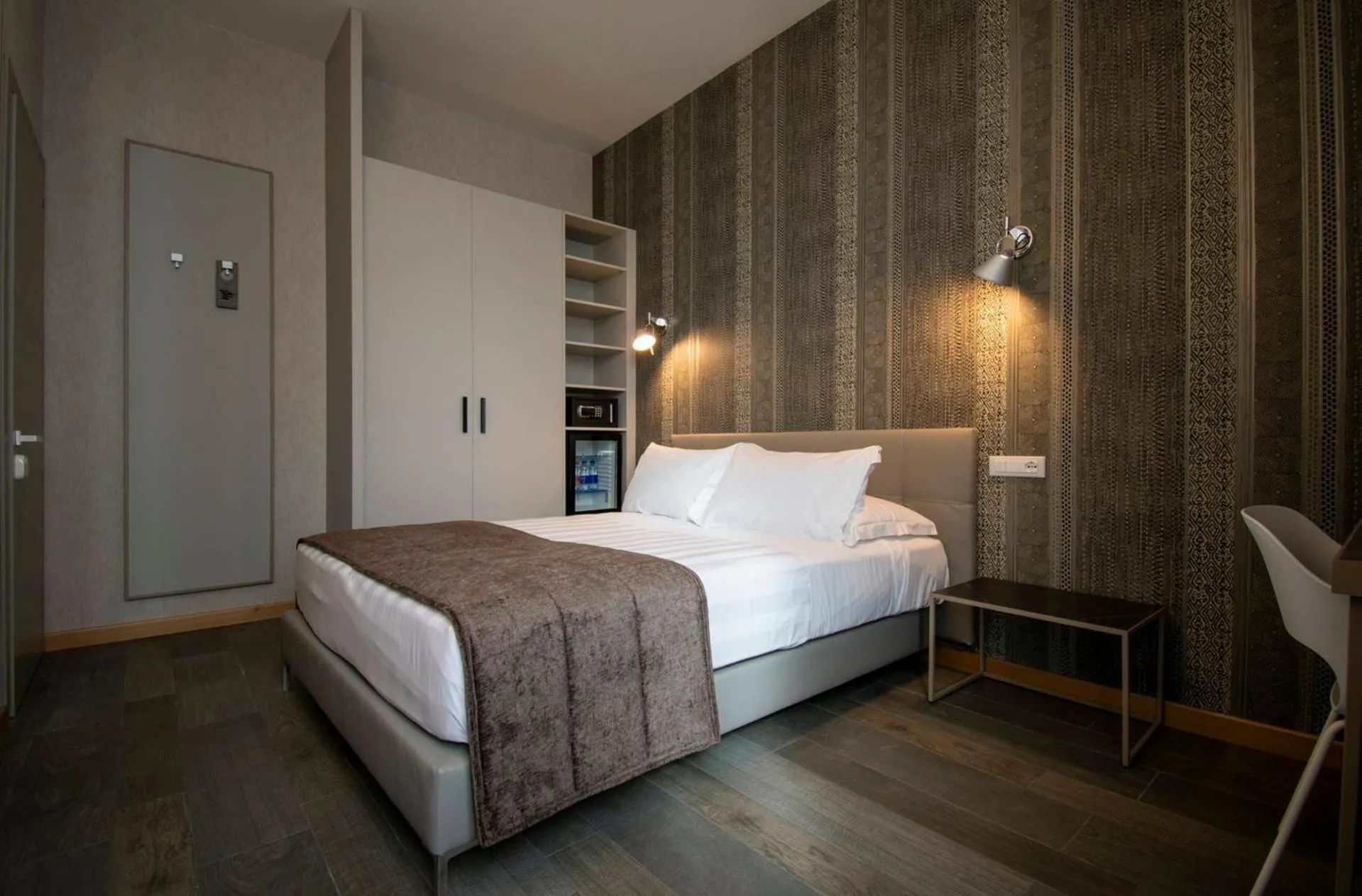 Bed in Hotel Medusa