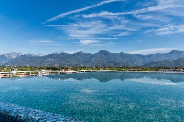 Pool view in Hotel Medusa