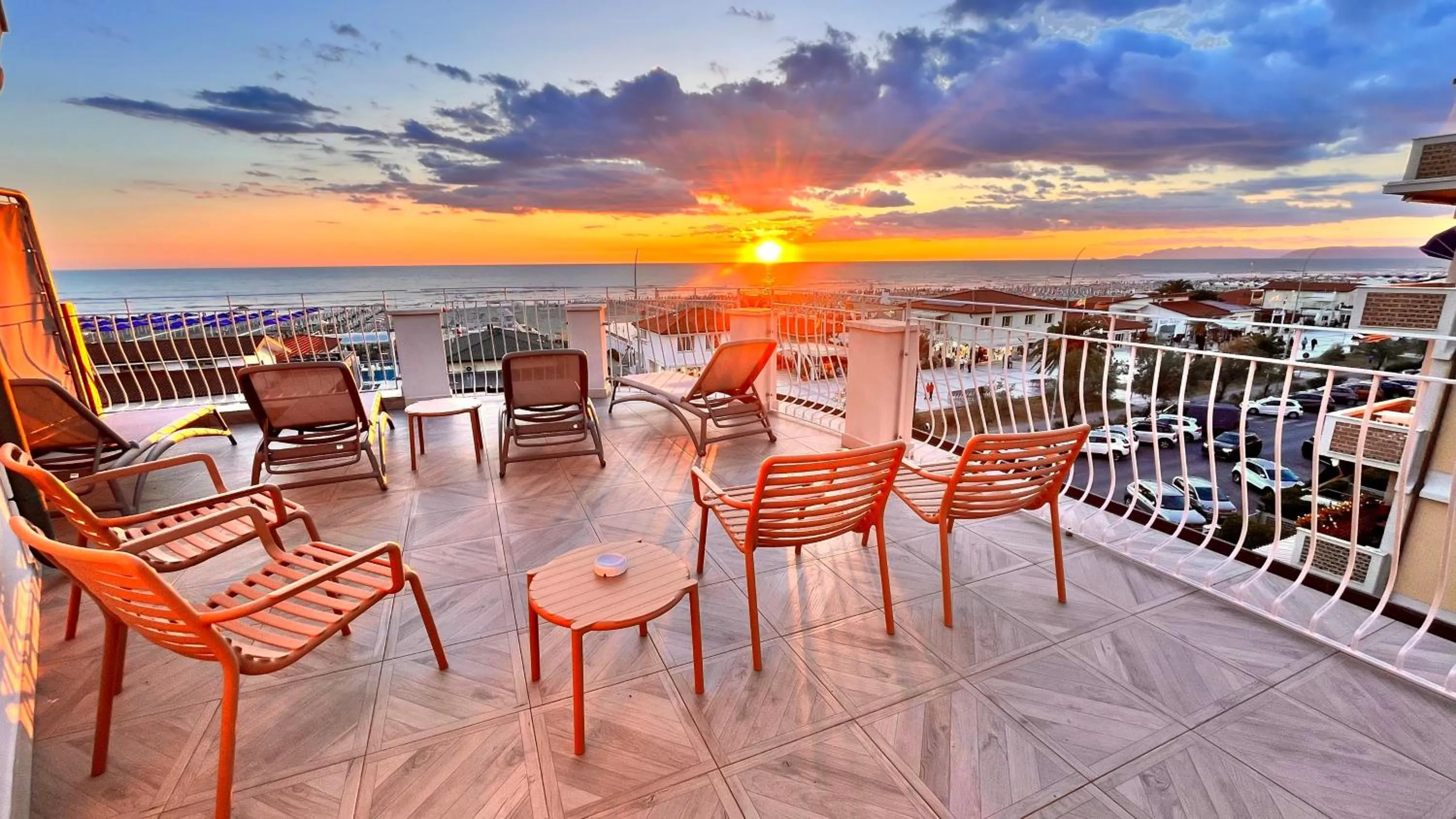Balcony/Terrace in Hotel Medusa