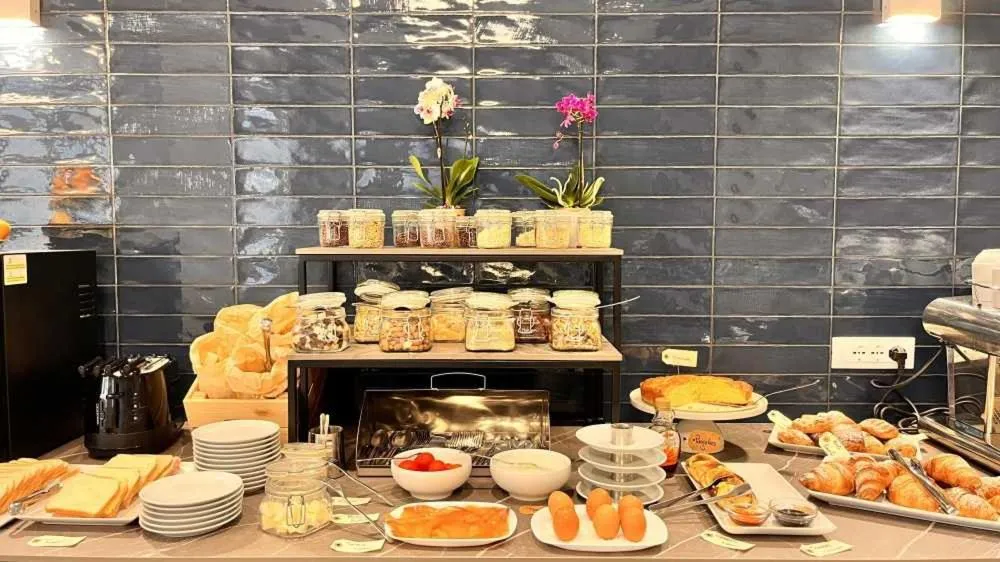 Continental breakfast in Hotel Medusa