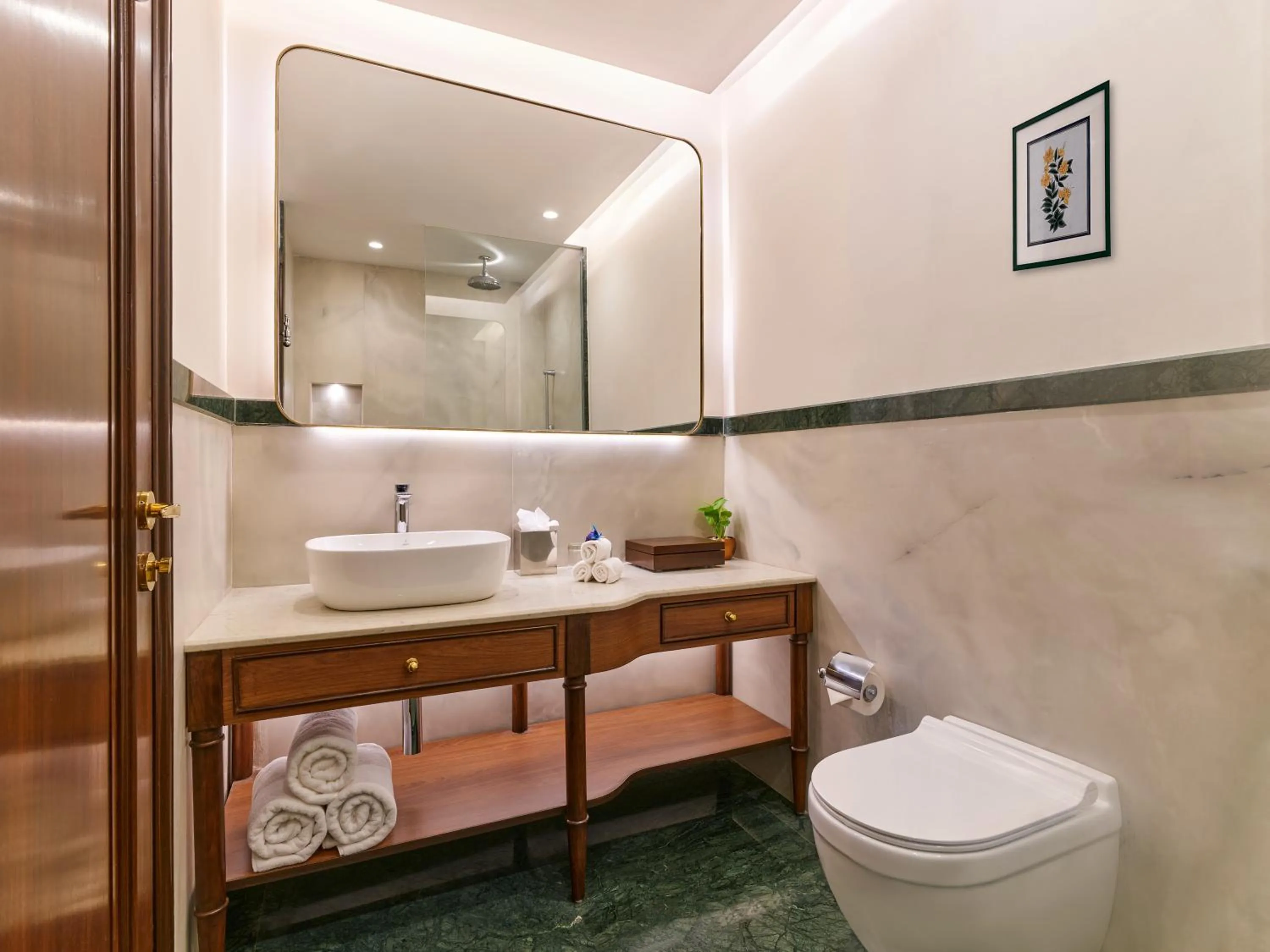 Bathroom in The Ummed Ahmedabad Airport