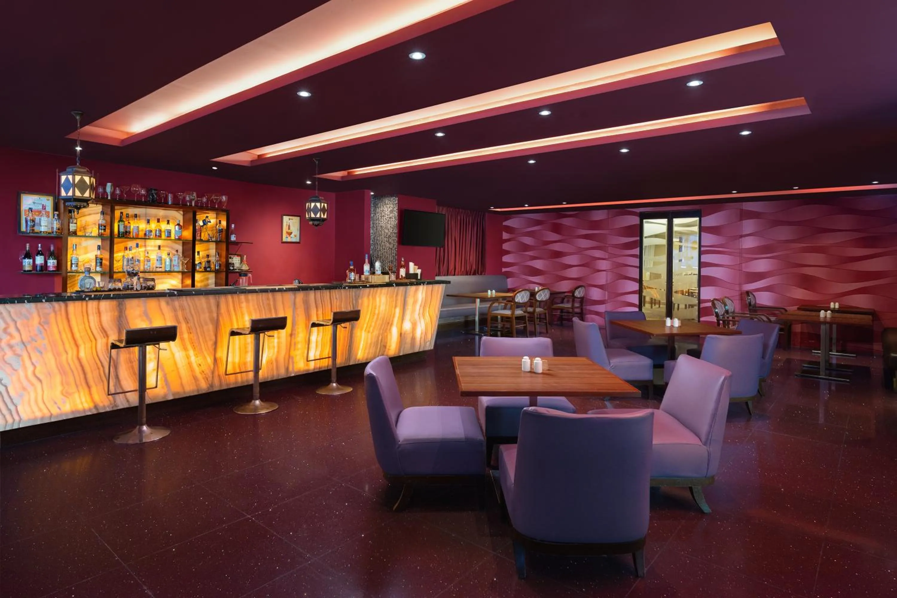 Lounge or bar in Vivanta Vijayawada, MG Road