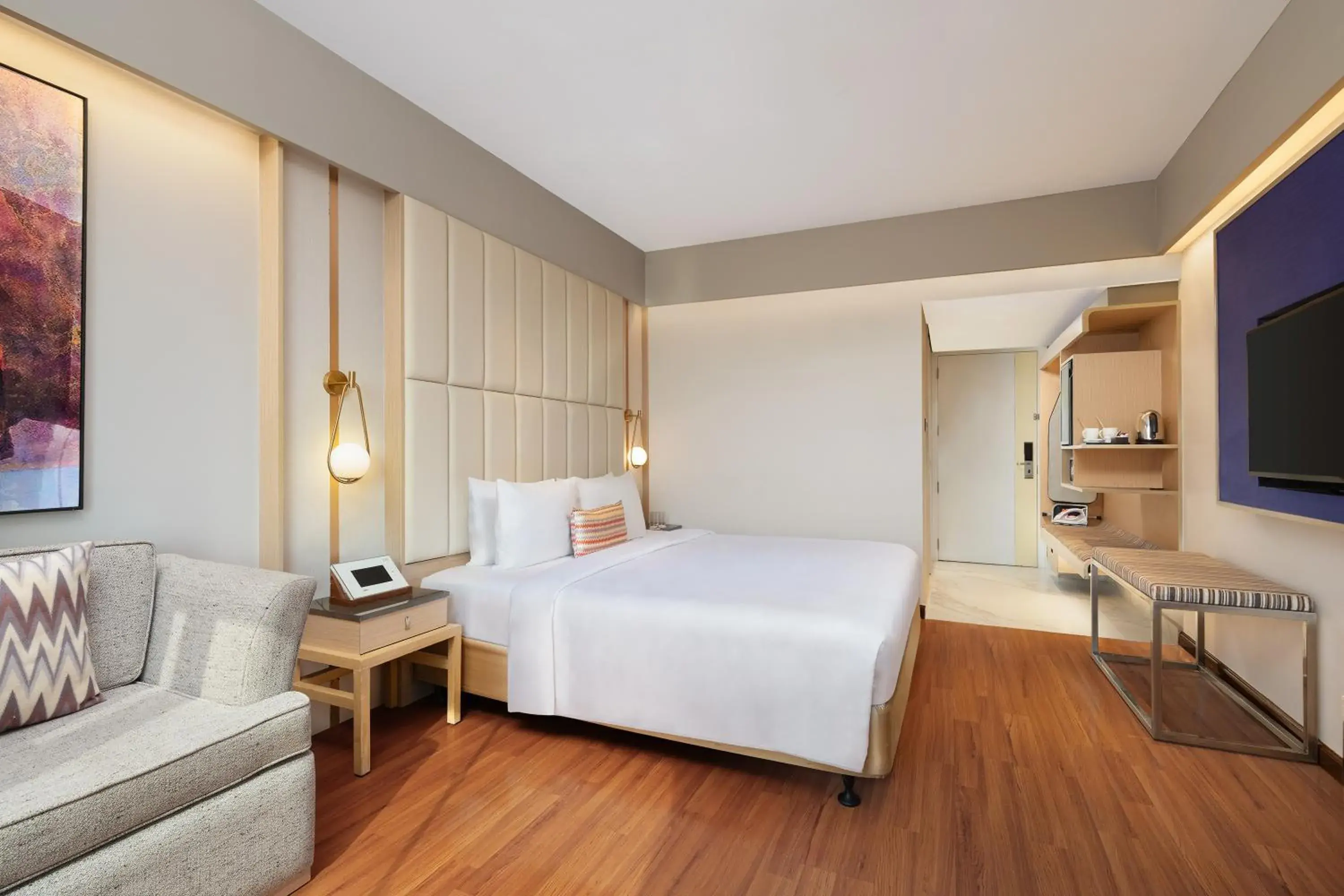 Executive Room King Bed in Vivanta Vijayawada, MG Road Executive Room King Bed in Vivanta Vijayawada, MG Road