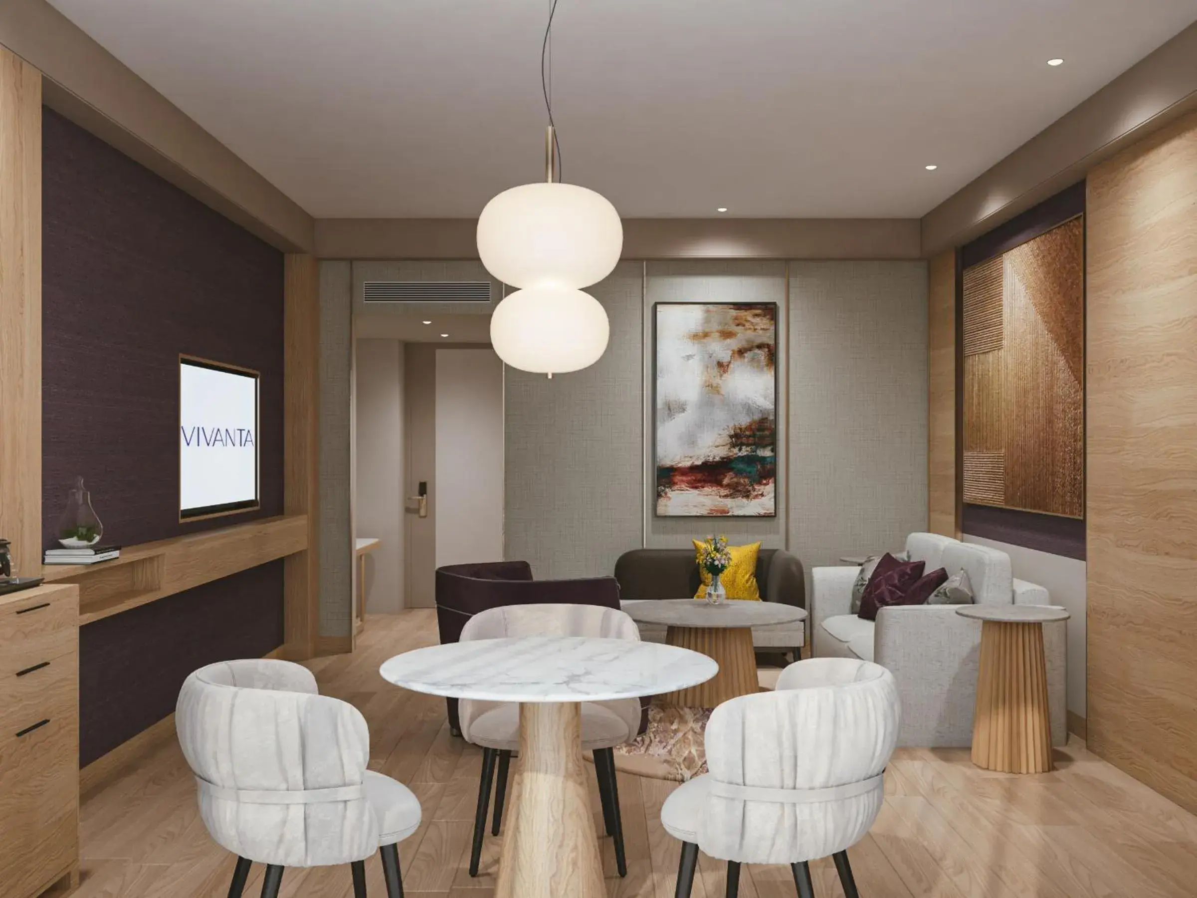 Living room in Vivanta Vijayawada, MG Road Living room in Vivanta Vijayawada, MG Road