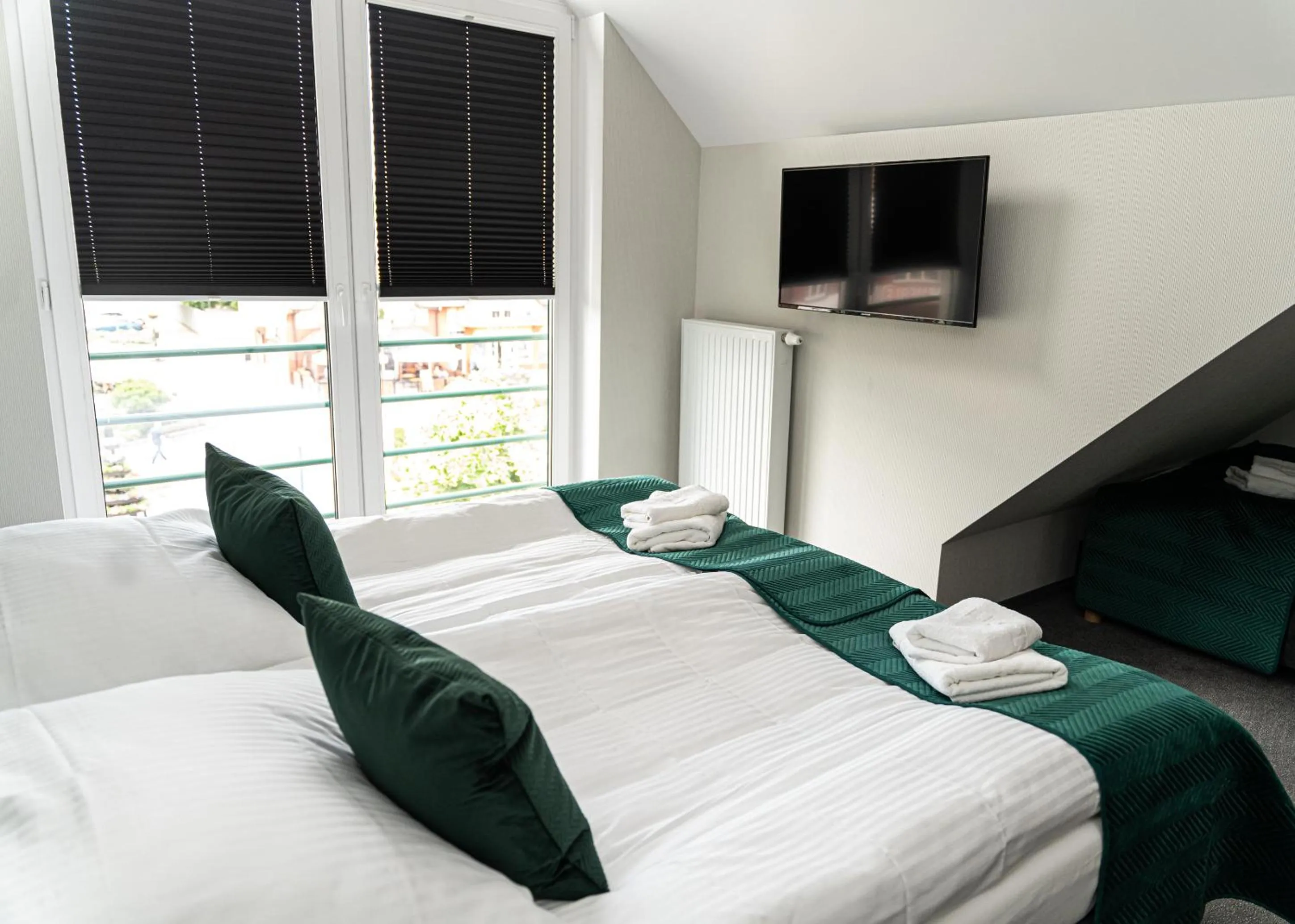 Bed in Hotel KAVKA & Restauracja