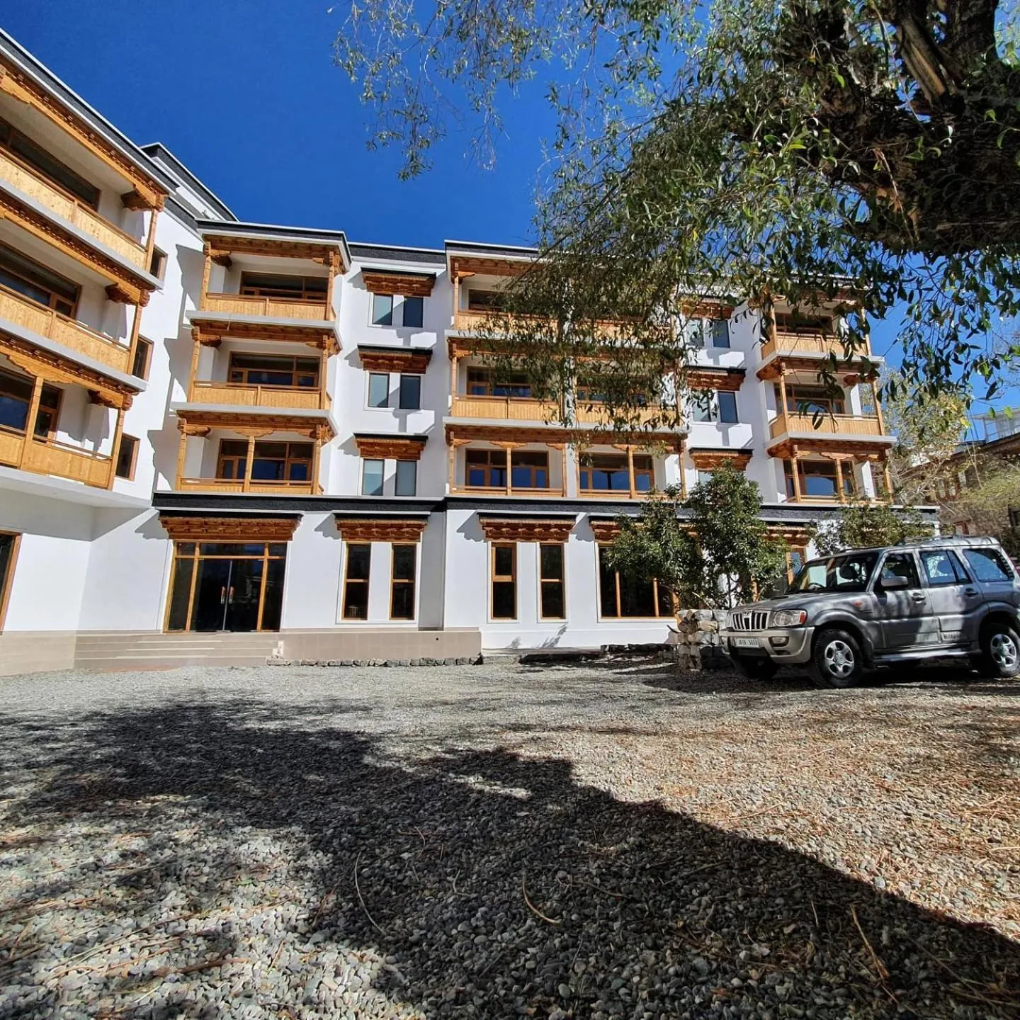 Property building in Hotel Amanthi Ladakh