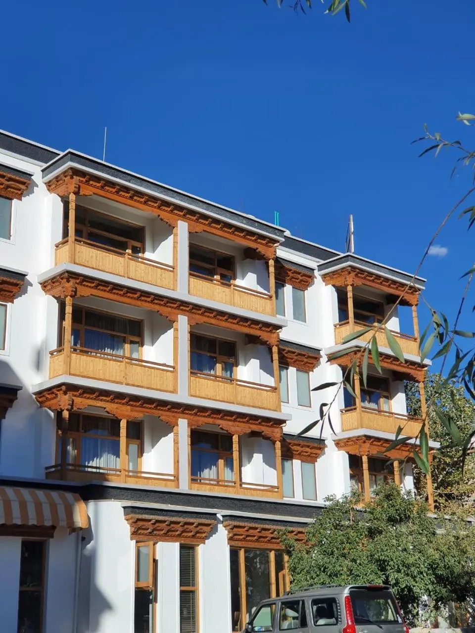 Property building in Hotel Amanthi Ladakh