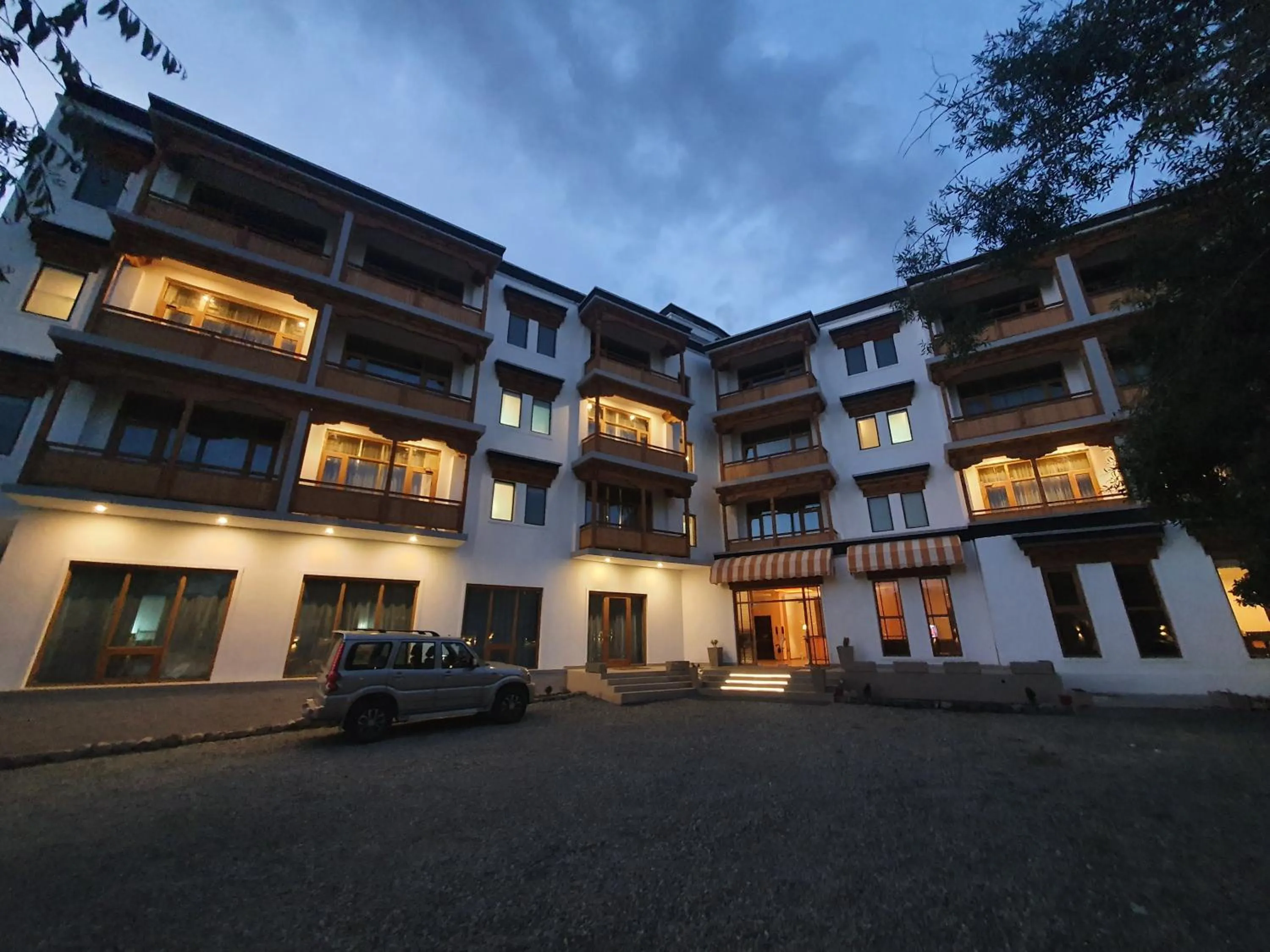 Property building in Hotel Amanthi Ladakh
