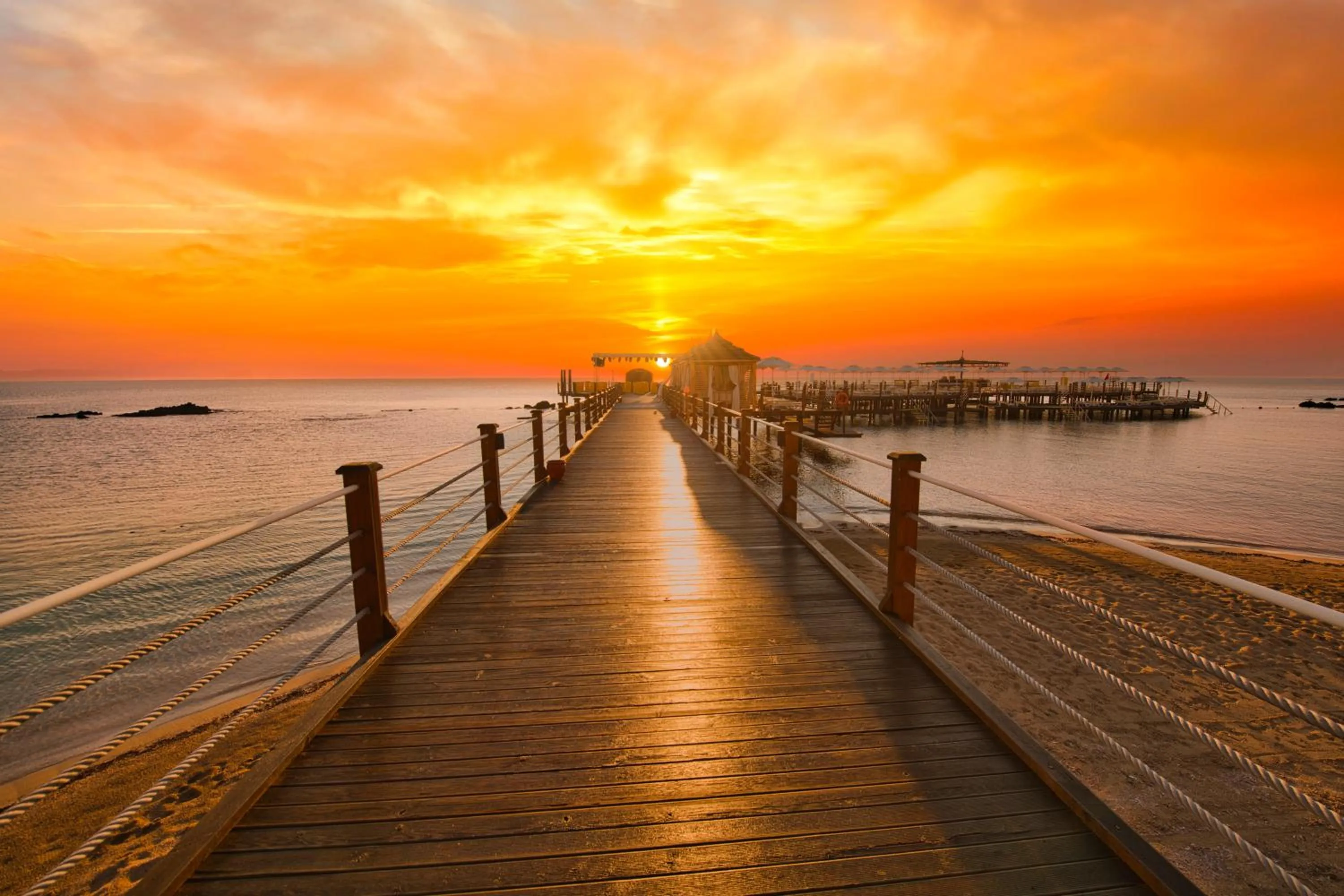 Beach in Salamis Bay Conti Hotel Resort & SPA & Casino
